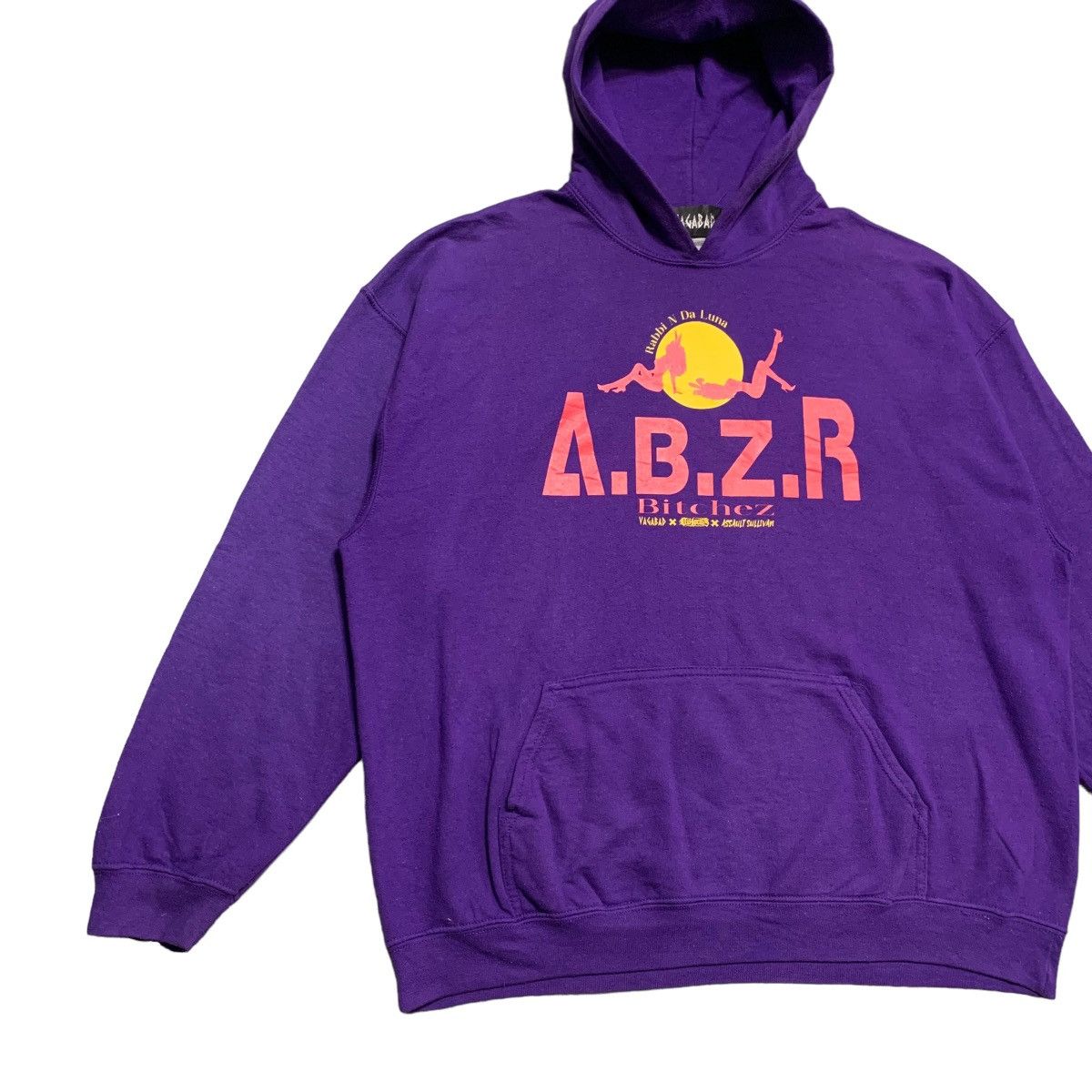 Japanese Brand Vagabad x Assault Sullivan Bitchez Hoodie Size US XL / EU 56 / 4 - 2 Thumbnail