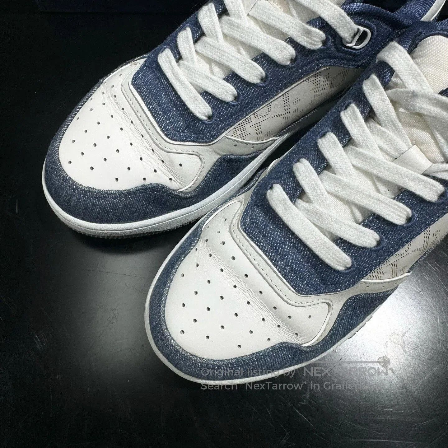 Dior Dior B27 Monogram Denim Sneakers Size 39. Size US 7.5 / EU 40-41 - 4 Thumbnail