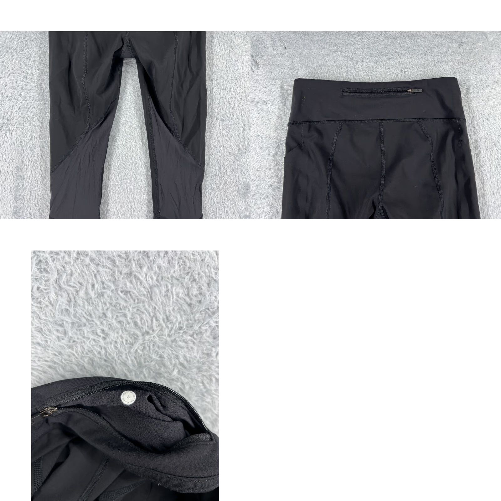 Lululemon Lululemon Pants Womens 4 Black Pace Rival Crop Full On Luxtreme 22" W6AV0S Size 27" / US 4 / IT 40 - 9 Thumbnail