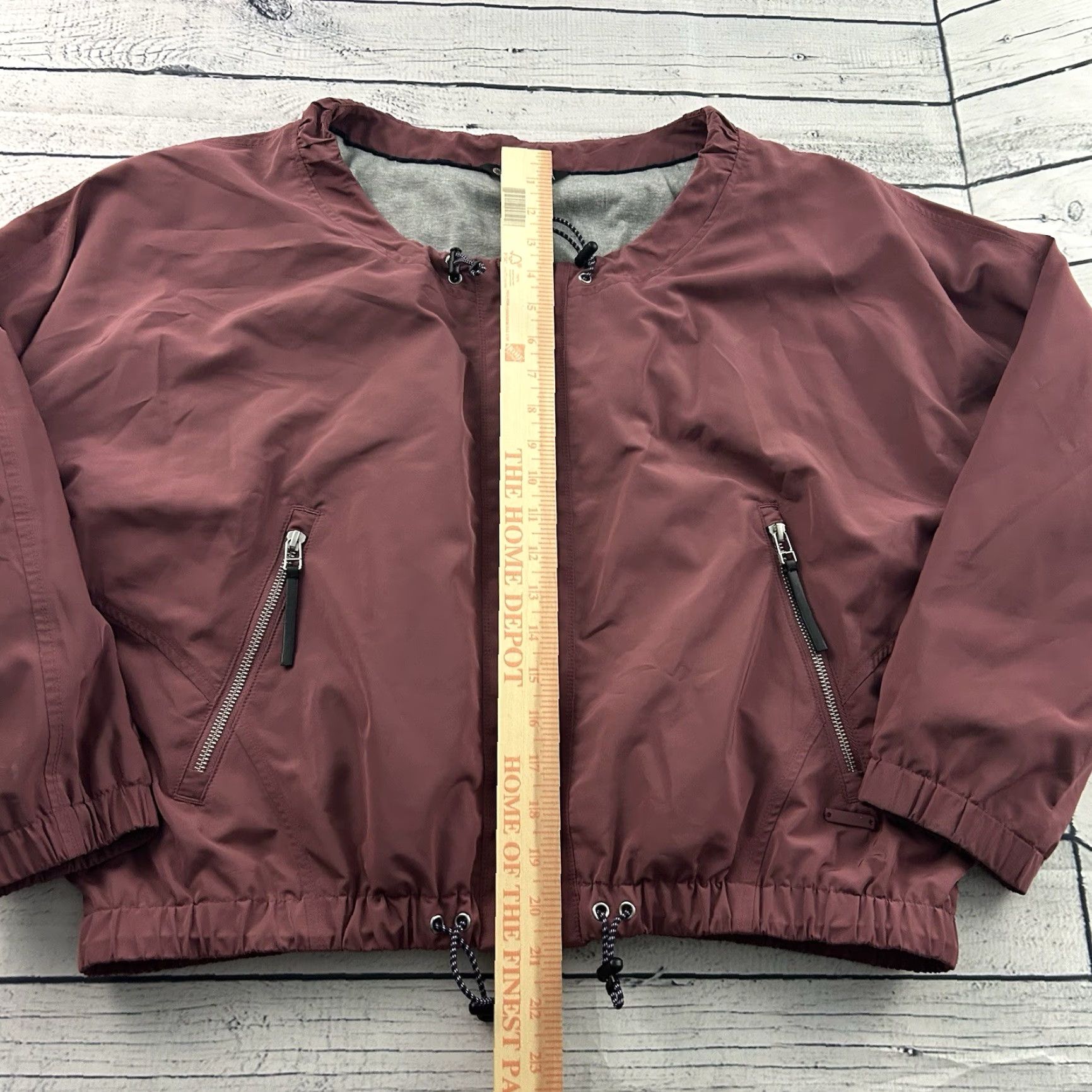 Athleta Athleta Jacket Women's L Mauve Full Zip Athletic Shirt Size L / US 10 / IT 46 - 3 Thumbnail