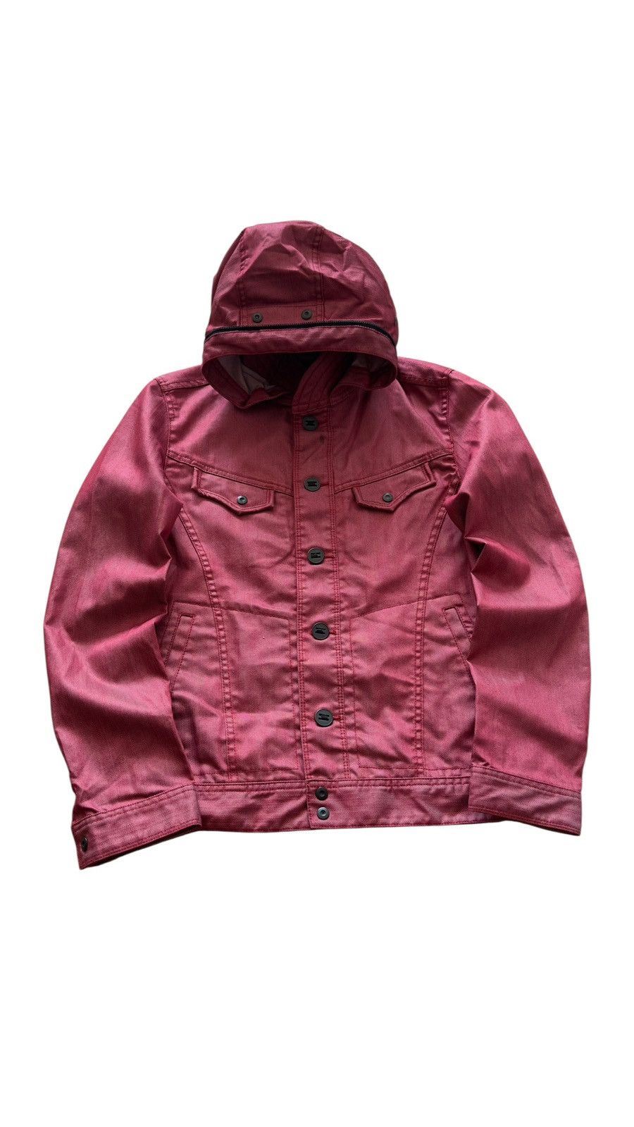 Nicole Club Nicole Club For Men Japan Archive Red Utility Trucker Jacket Size US M / EU 48-50 / 2 - 4 Thumbnail