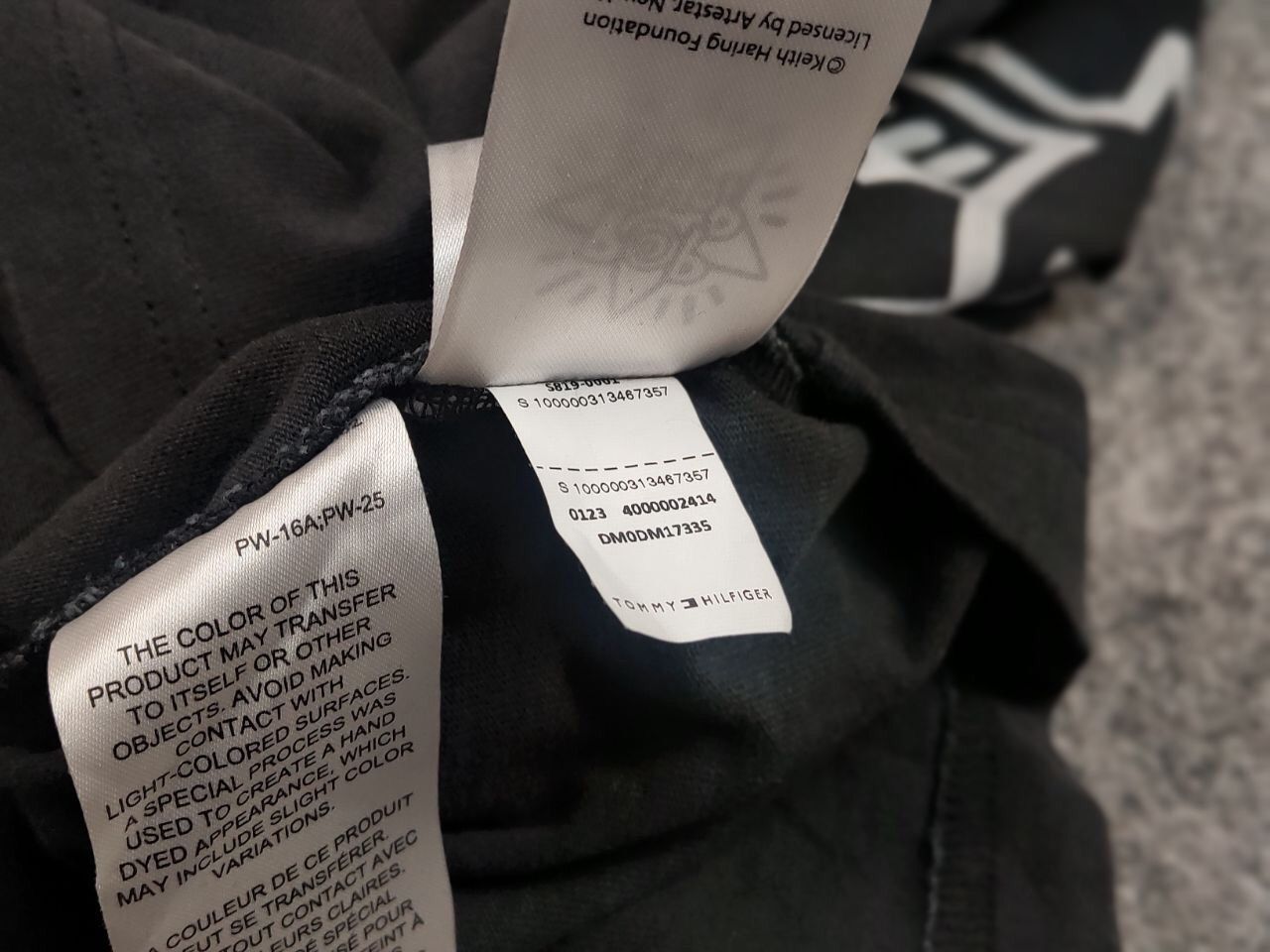 Tommy Hilfiger Tommy Hilfiger Keith Haring oversized Logo Graphite Shirt Size US XL / EU 56 / 4 - 22 Thumbnail