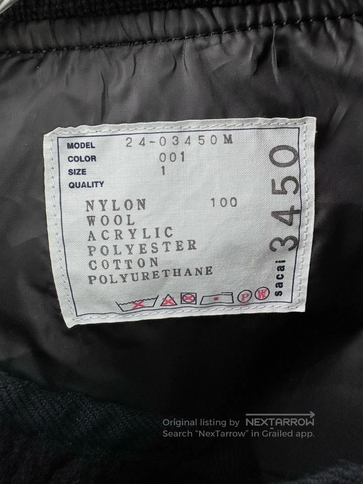 Sacai SACAI Stand Collar Double Zipper Utility Jacket. Size US S / EU 44-46 / 1 - 3 Thumbnail