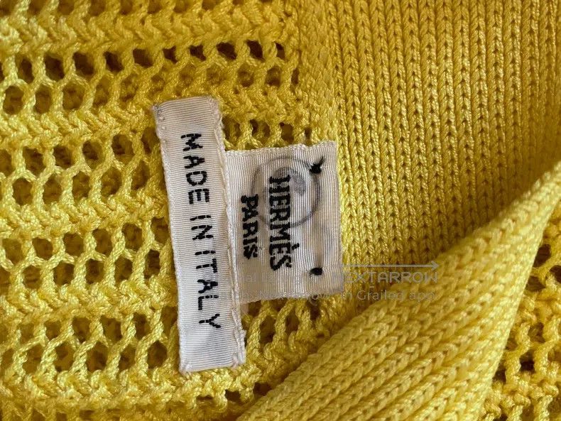 Hermes Hermes Lace Knit Open Cardigan Jacket Size XS / US 0-2 / IT 36-38 - 3 Thumbnail