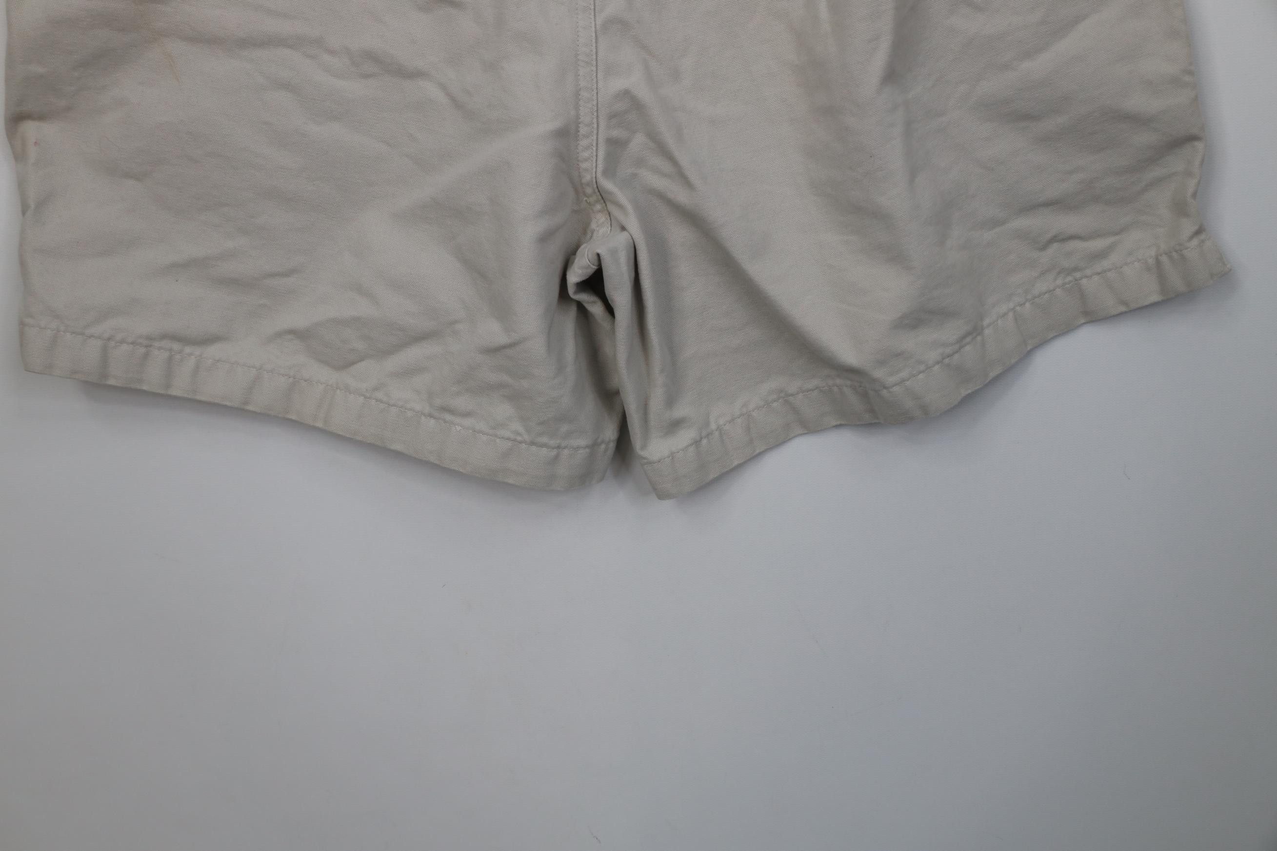 Columbia Vintage 90s Y2K Columbia Above Knee Cargo Shorts Stone Size 33" - 11 Thumbnail