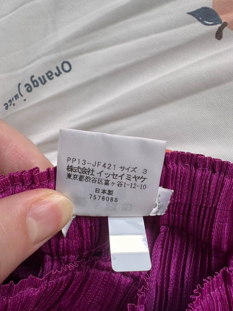 Issey Miyake Issey Miyake size:3 Red pleated puff pants Size 31" - 6 Thumbnail