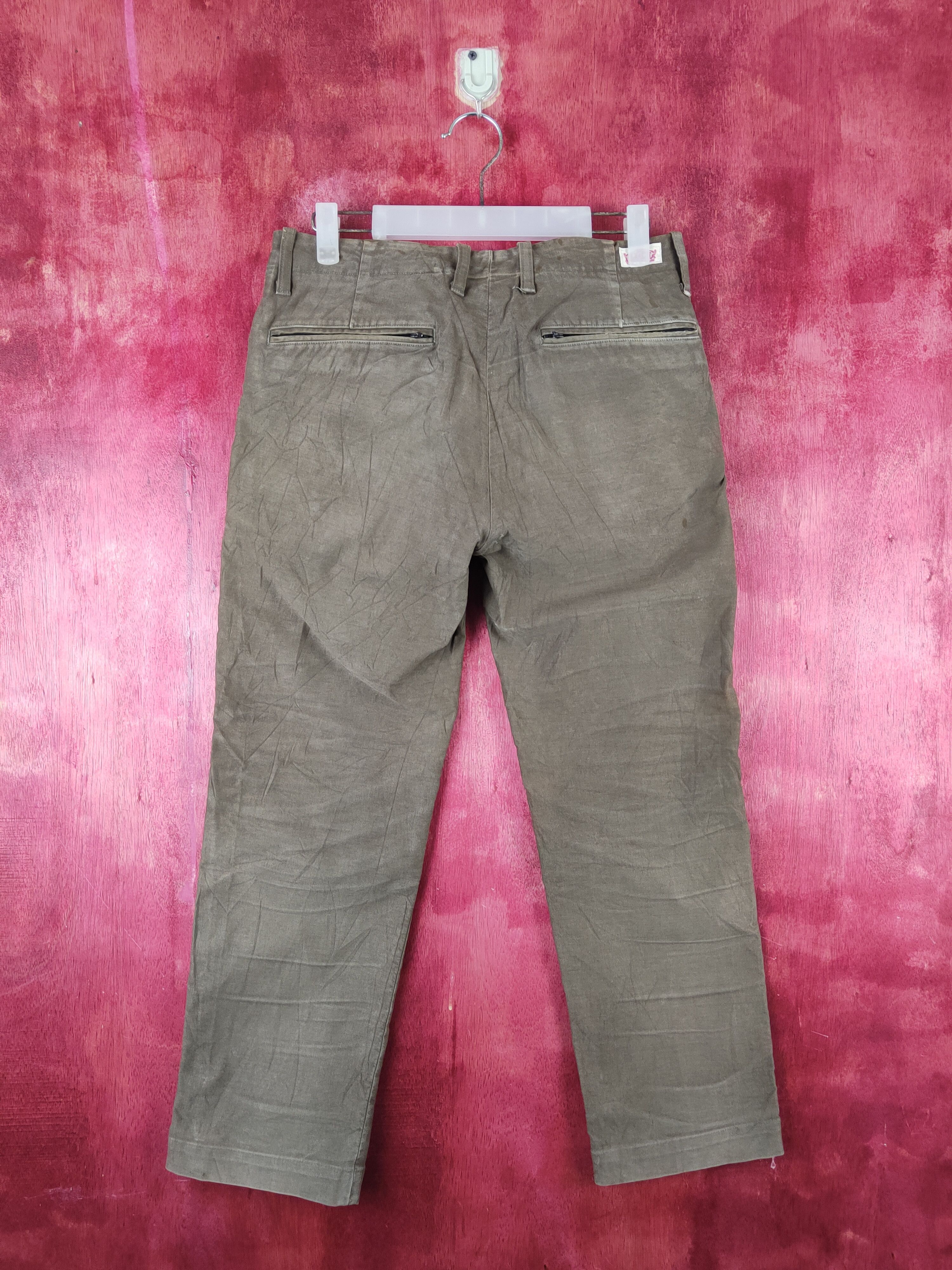 HOLLYWOOD RANCH MARKET Hollywood Ranch Market Olive Multipocket Casual Pants #S1767 Size US 30 / EU 46 - 10 Thumbnail