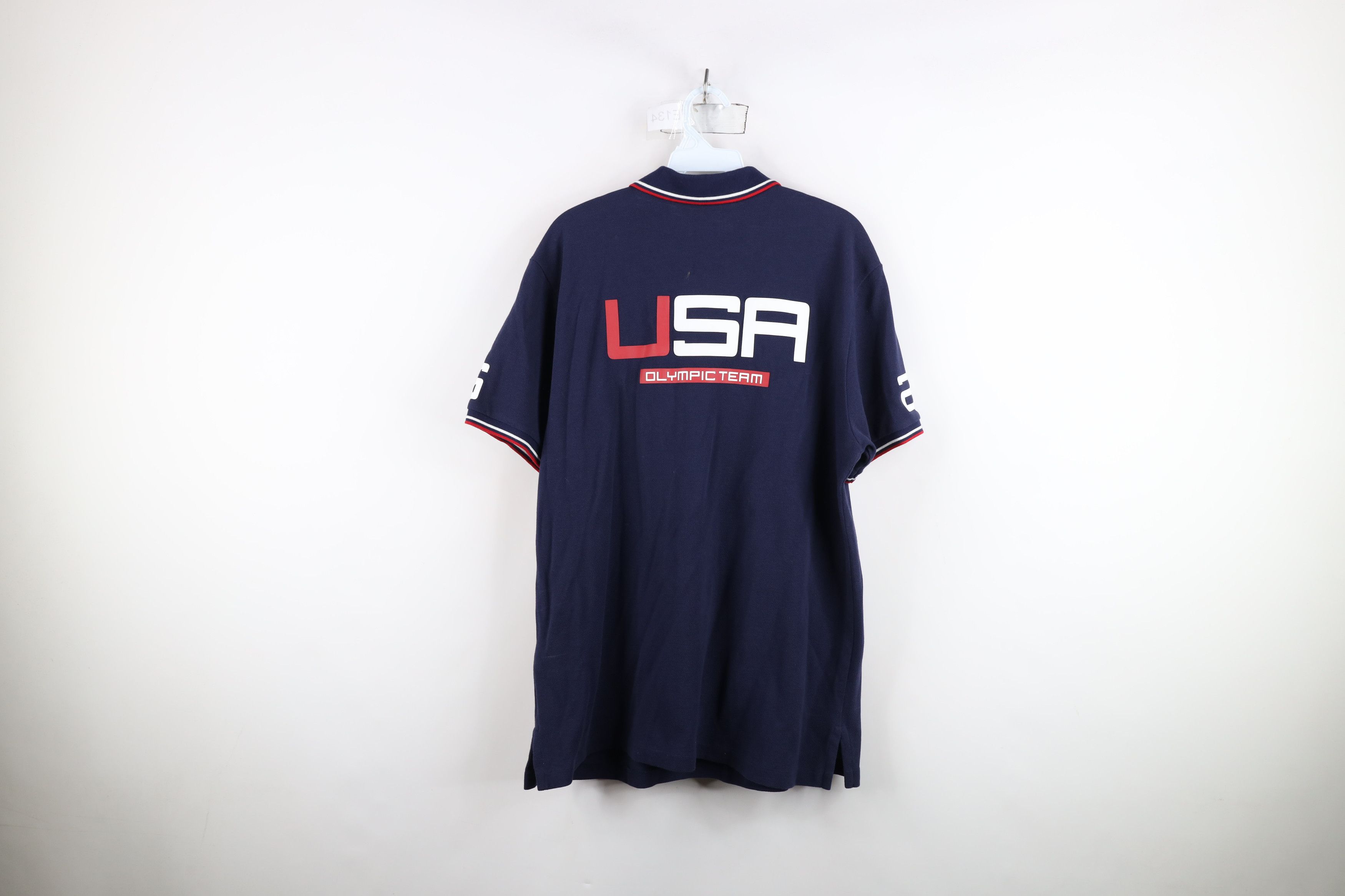Polo Ralph Lauren Ralph Lauren 2016 Olympics United States Big Pony Polo Shirt Size US L / EU 52-54 / 3 - 13 Thumbnail
