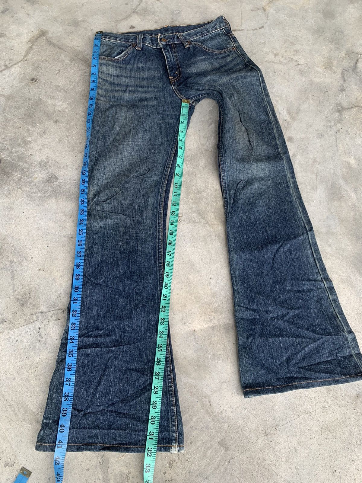 Levi's Vintage Y2K Levi's 646 Bell Bottom Jeans Size US 30 / EU 46 - 9 Thumbnail