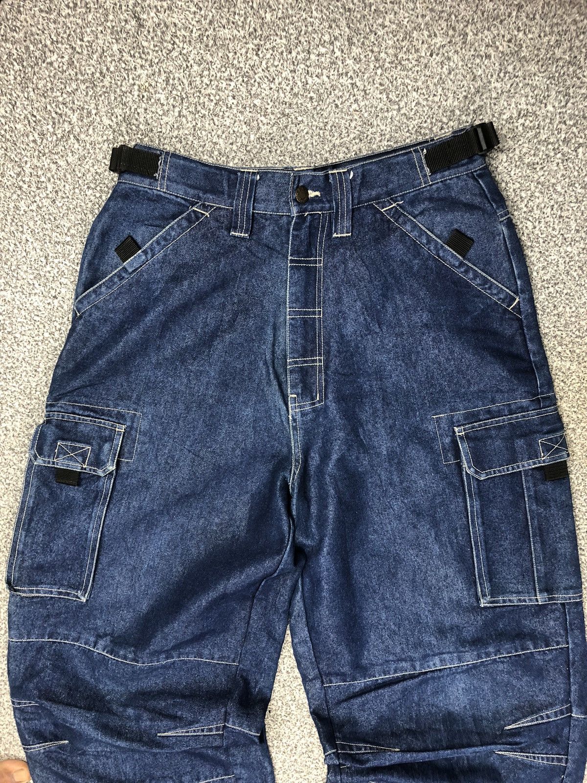 JNCO × Vintage Vintage Y2K Japanese Brand Baggy Cargopants Size US 32 / EU 48 - 2 Thumbnail