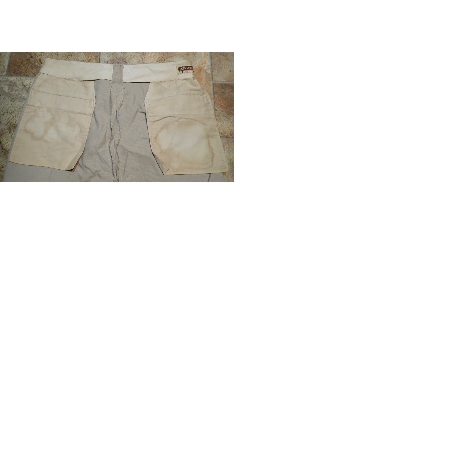 Vintage VINTAGE Gross Original Denver Corduroy Western Pants 32x26 Beige 1950s Rockabilly 37" Hips Mens Size US 32 / EU 48 - 10 Thumbnail