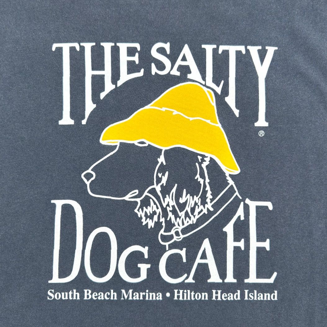 Comfort Colors Salty Dog Cafe Shirt Adult MEDIUM Blue Cotton Hilton Head South Carolina Y2K Size US M / EU 48-50 / 2 - 4 Thumbnail