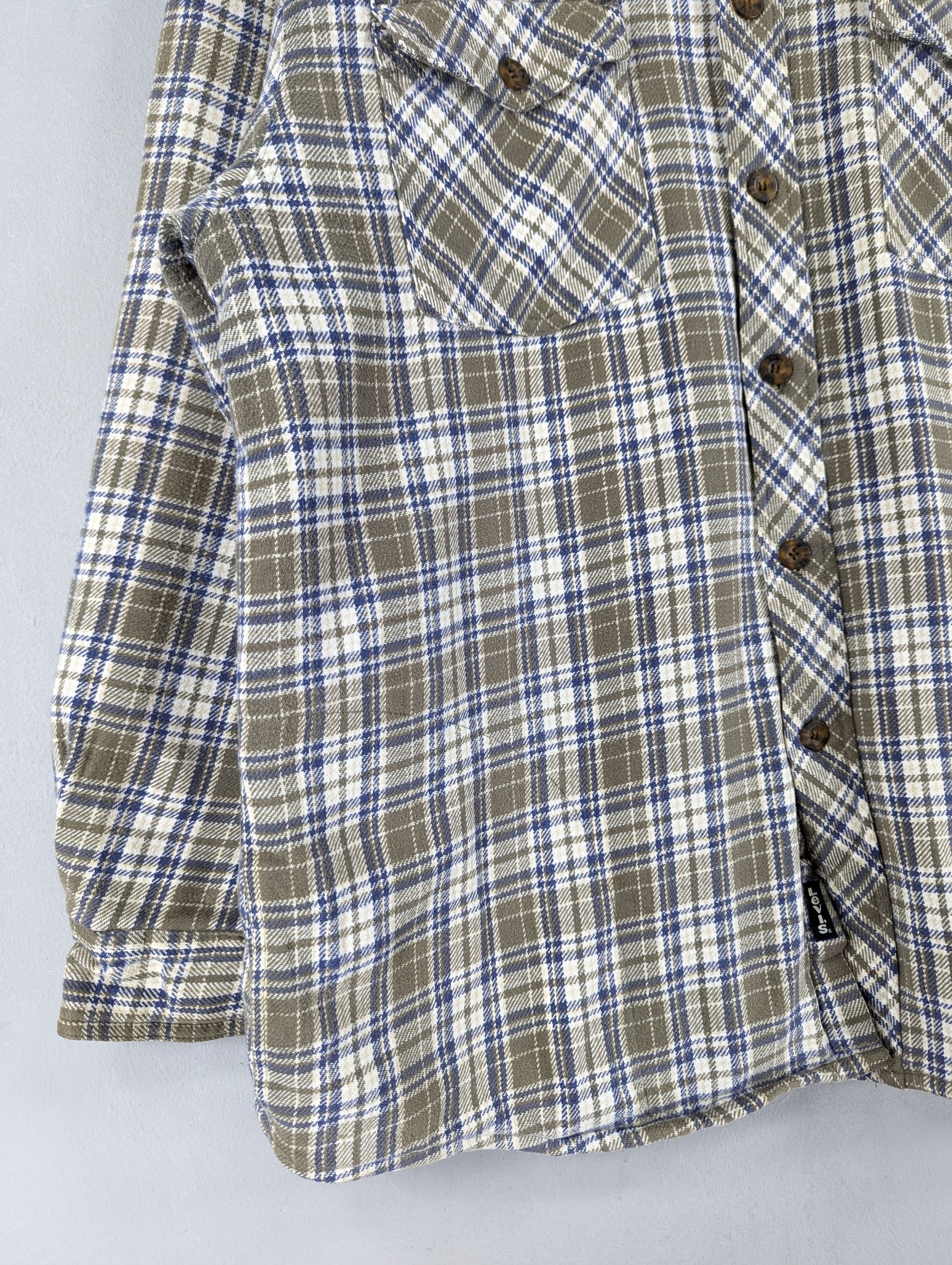Levi's Levi's Strauss Quilted Lined Flannel Button Ups Jacket Size US L / EU 52-54 / 3 - 5 Thumbnail