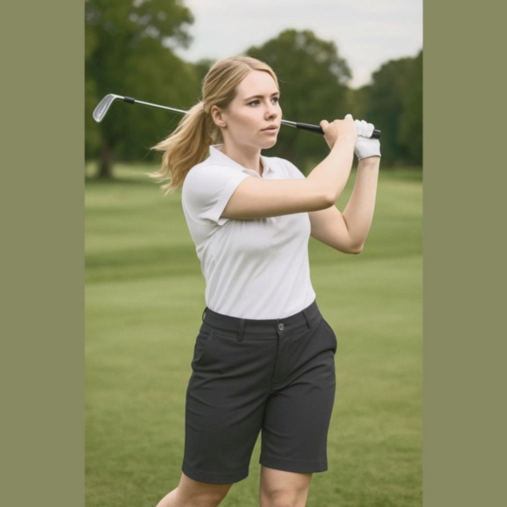 Other NiVo Long Gray Golf Shorts Size 10 Size 32" / US 10 / IT 46 - 1 Thumbnail