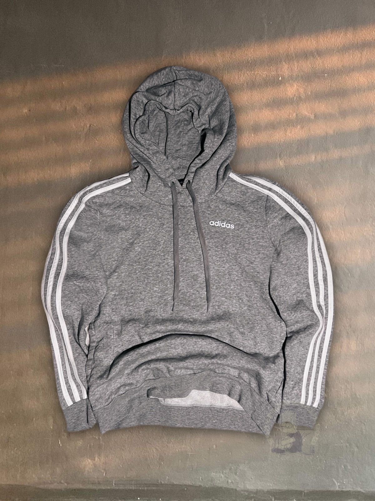 Adidas Adidas essentials fleece 3-stripes vegan pullover soft wash Size S / US 4 / IT 40 - 1 Thumbnail