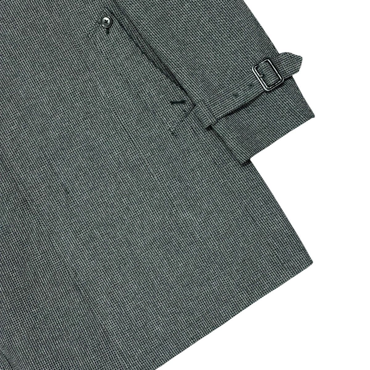 semanticdesign Vintage Semantic Design Herringbone Military Trench Coat Size US XL / EU 56 / 4 - 3 Thumbnail