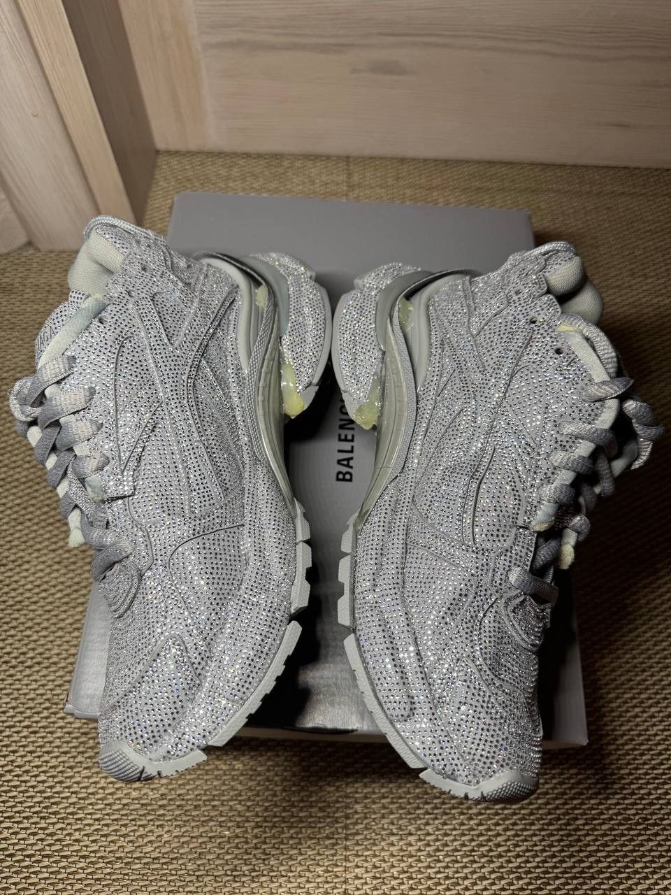Balenciaga Balenciaga Rhinestone Runner Size US 7 / IT 37 - 3 Thumbnail