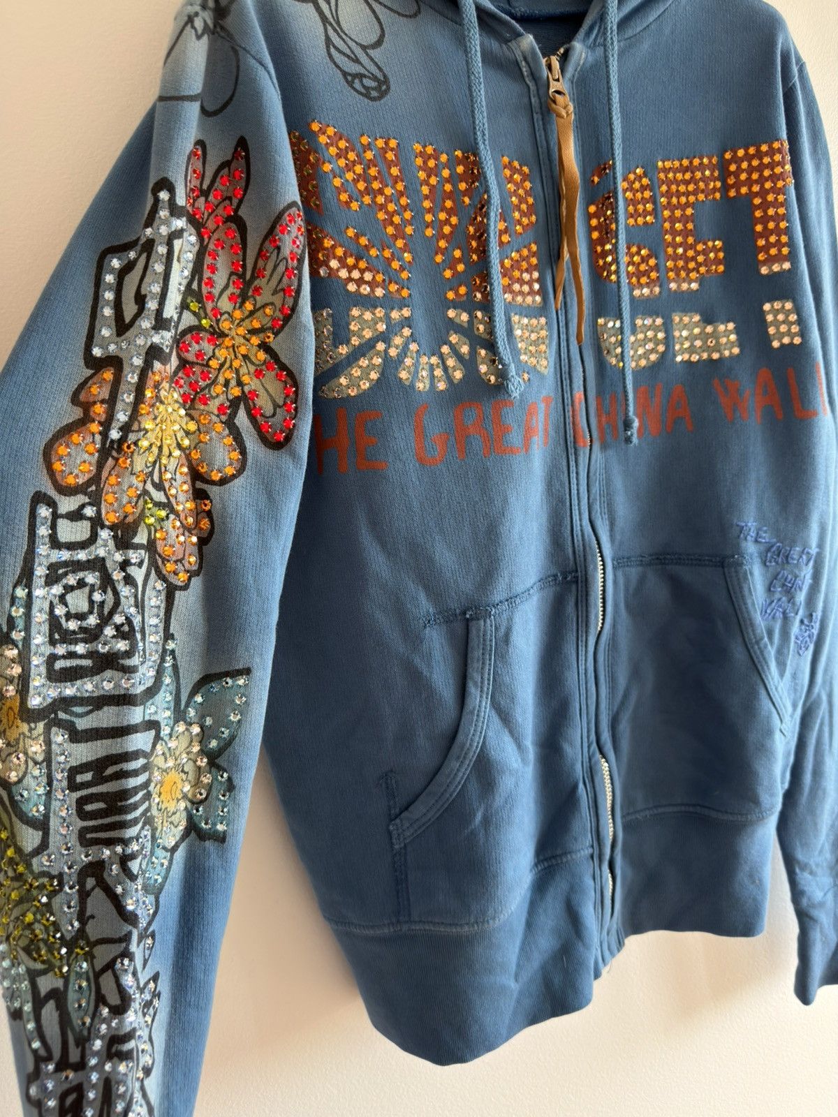 The Great China Wall *RARE* 90s VINTAGE THE GREAT CHINA WALL TGCW HOODIE SUNSET Size S / US 4 / IT 40 - 2 Thumbnail