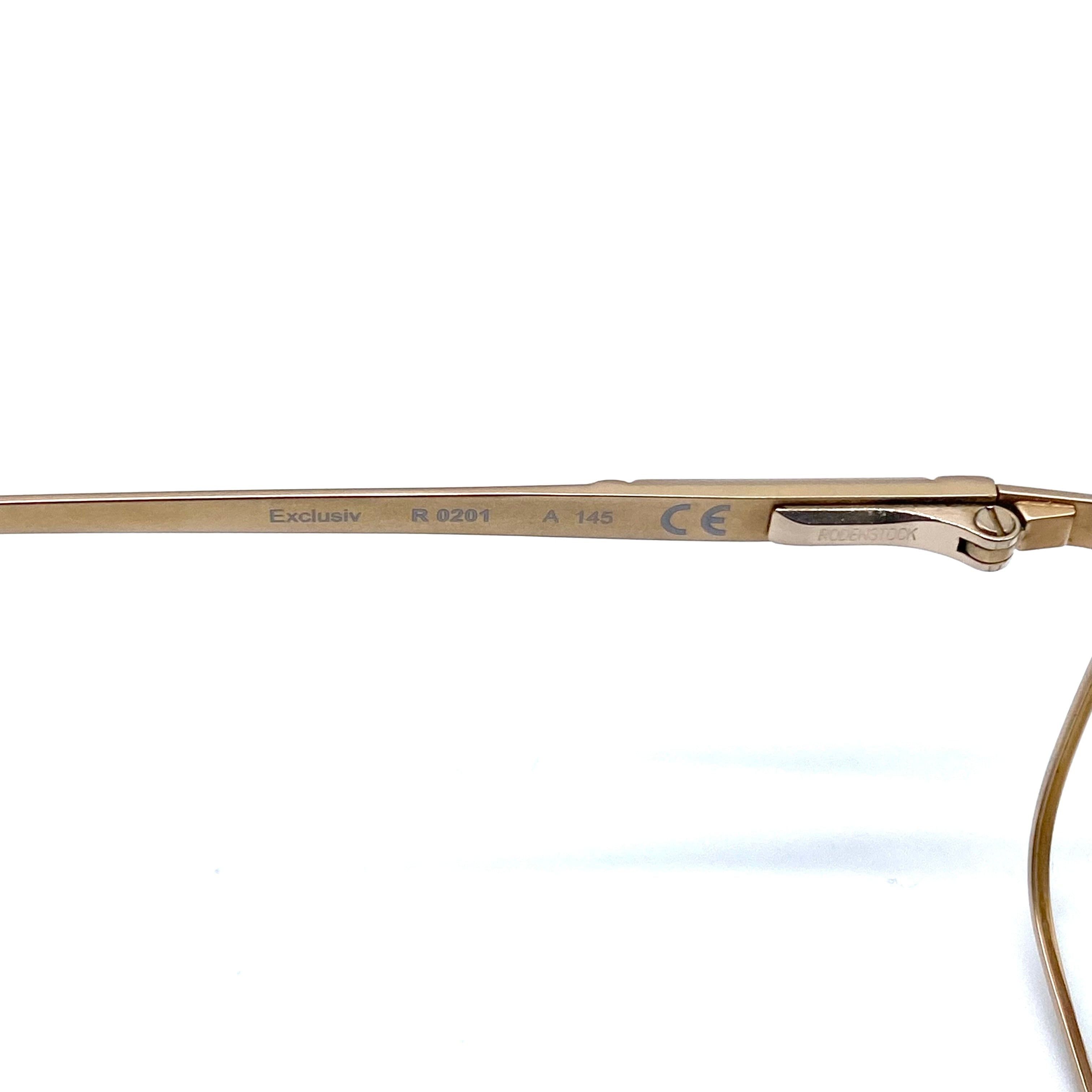 Vintage Vintage RODENSTOCK Glasses Gold Size ONE SIZE - 6 Thumbnail