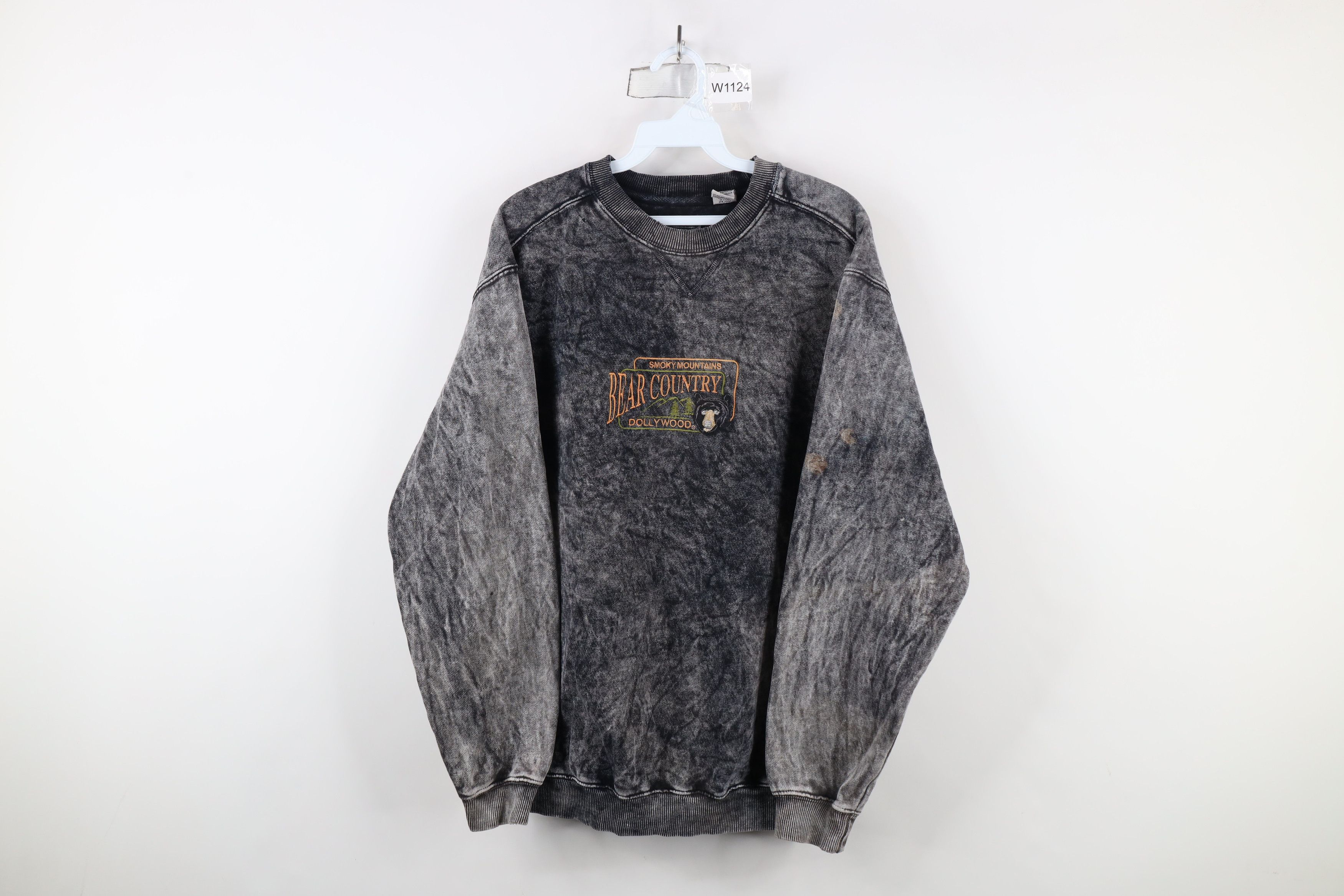 Vintage Vintage 90s Streetwear Dollywood Bear Country Sweatshirt Size US M / EU 48-50 / 2 - 1 Thumbnail