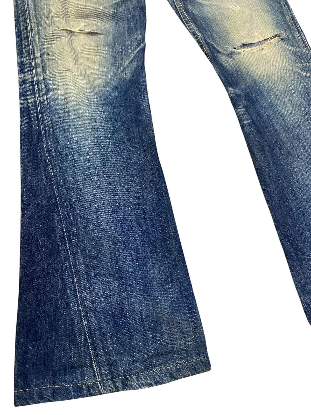 Edwin × If Six Was Nine Vintage Edwin Blue Trip Flared Denim Size US 33 - 14 Thumbnail