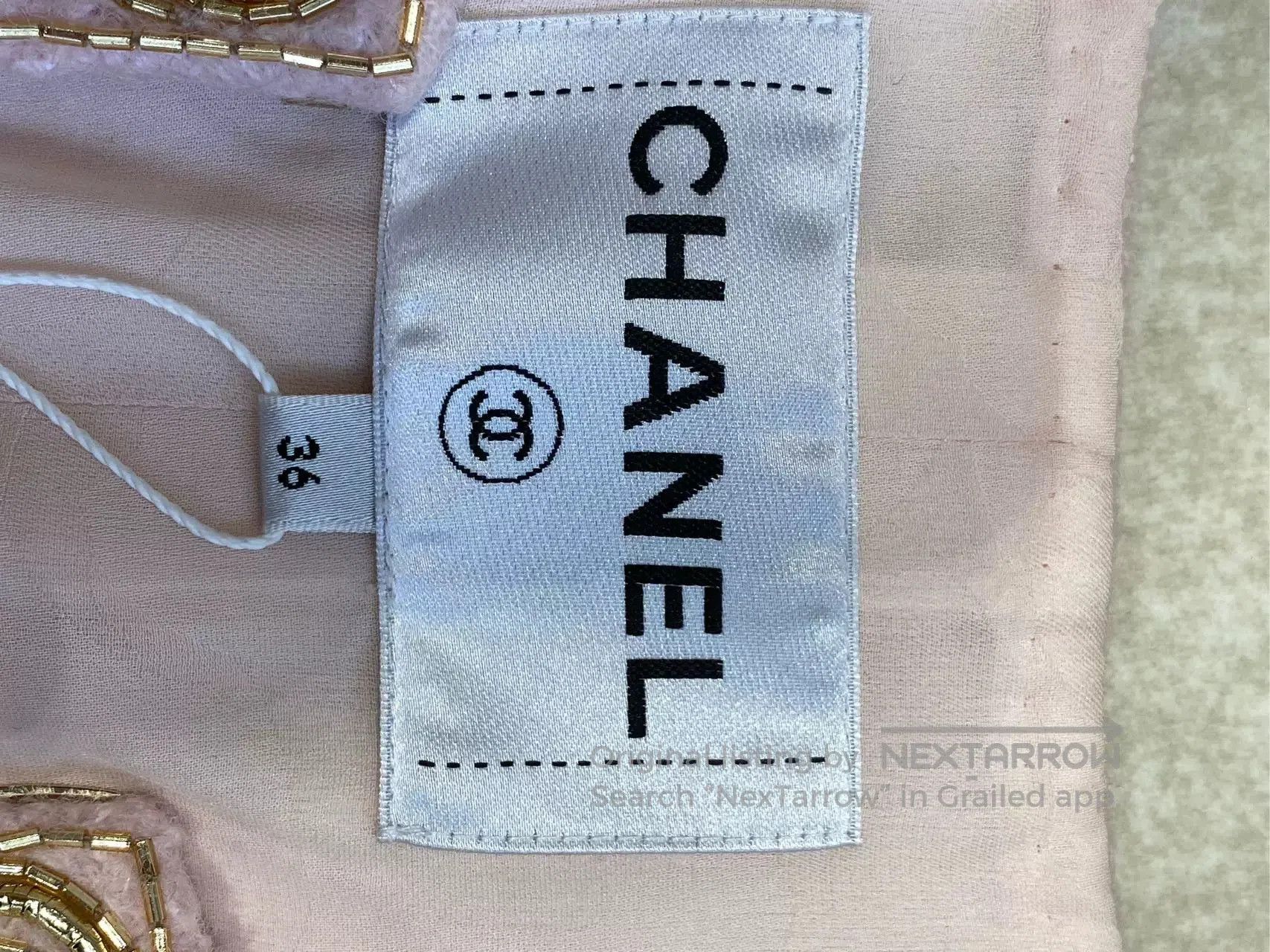 Chanel Chanel 21 Castle Series Pink Embroidered Coat. Size US M / EU 48-50 / 2 - 4 Thumbnail