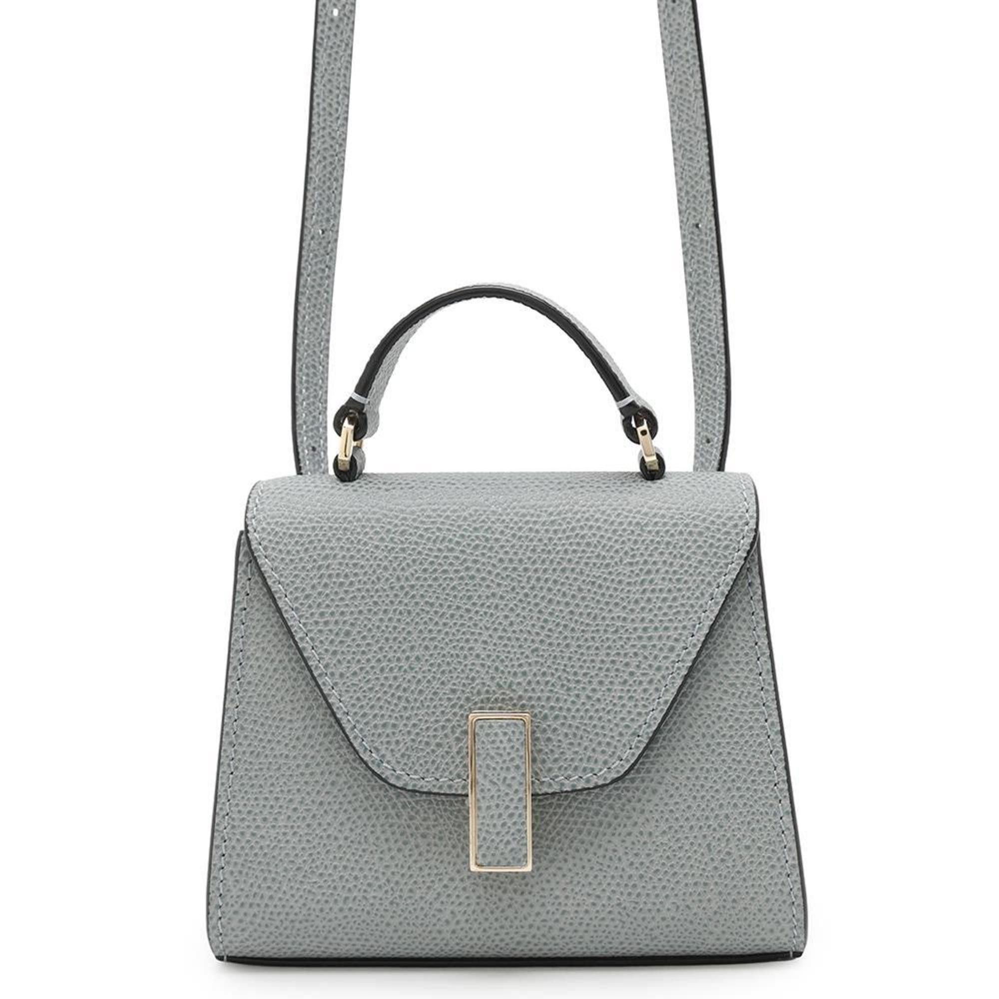 Valextra Handbag Iside Belt Leather Sges0061028Locpl99 2Way Shoulder Bag in Blue, Women's