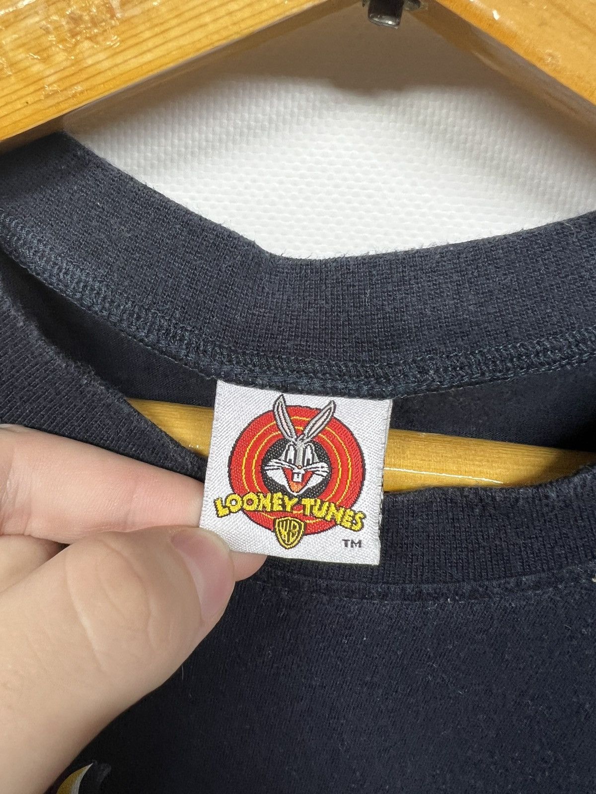 Vintage × Warner Bros Vintage Y2k Looney Tunes Tuzz Off To Sleep 😴 T-Shirt 1999 Size US XL / EU 56 / 4 - 9 Thumbnail