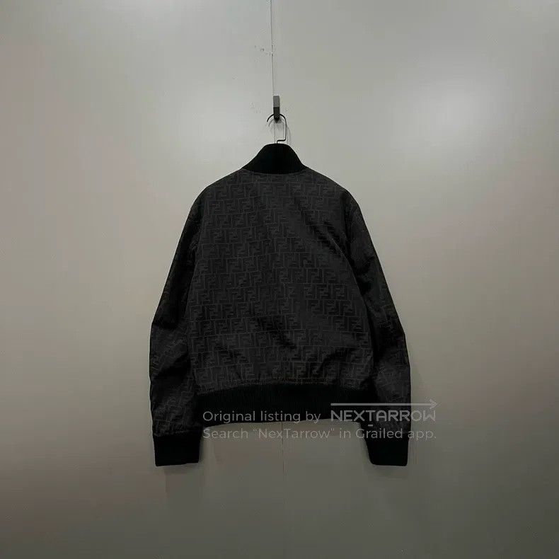 Fendi Fendi Full-printed old logo stand collar jacket with doubl Size US S / EU 44-46 / 1 - 2 Thumbnail