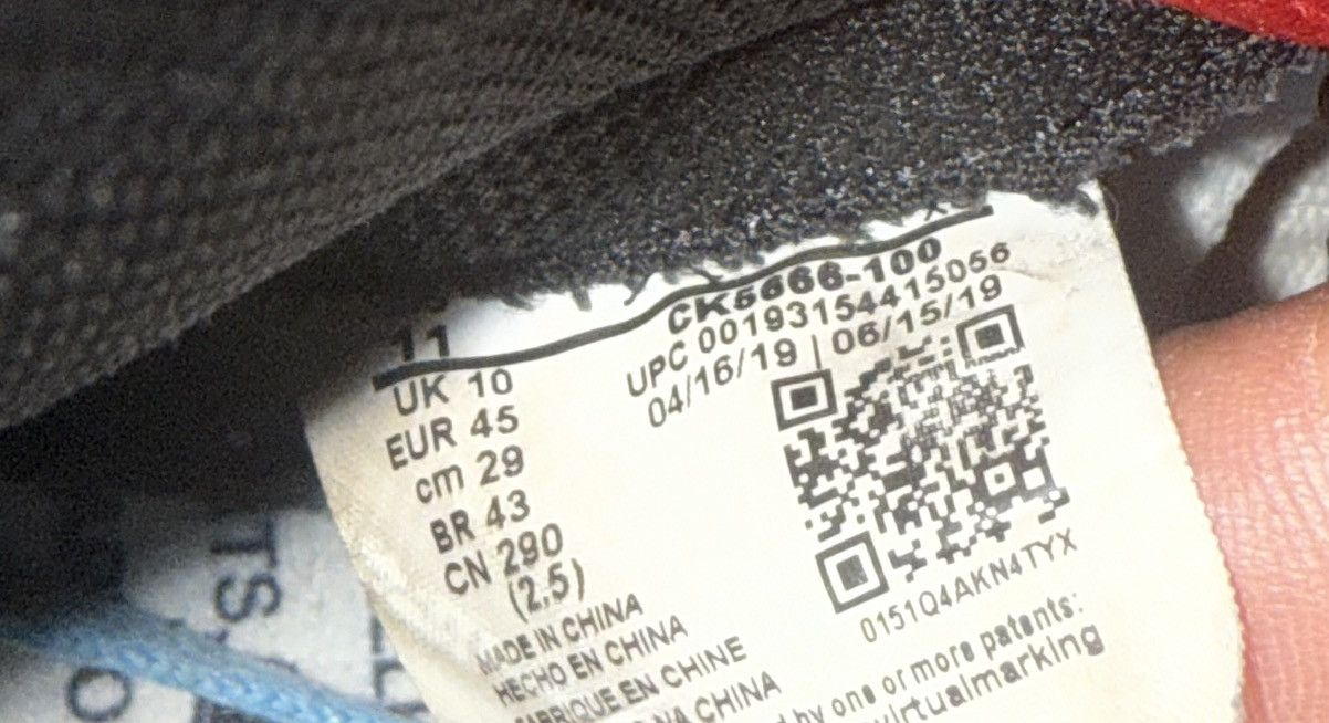 Jordan Brand × Nike Air Jordan 1 Fearless Size US 11 / EU 44 - 9 Thumbnail