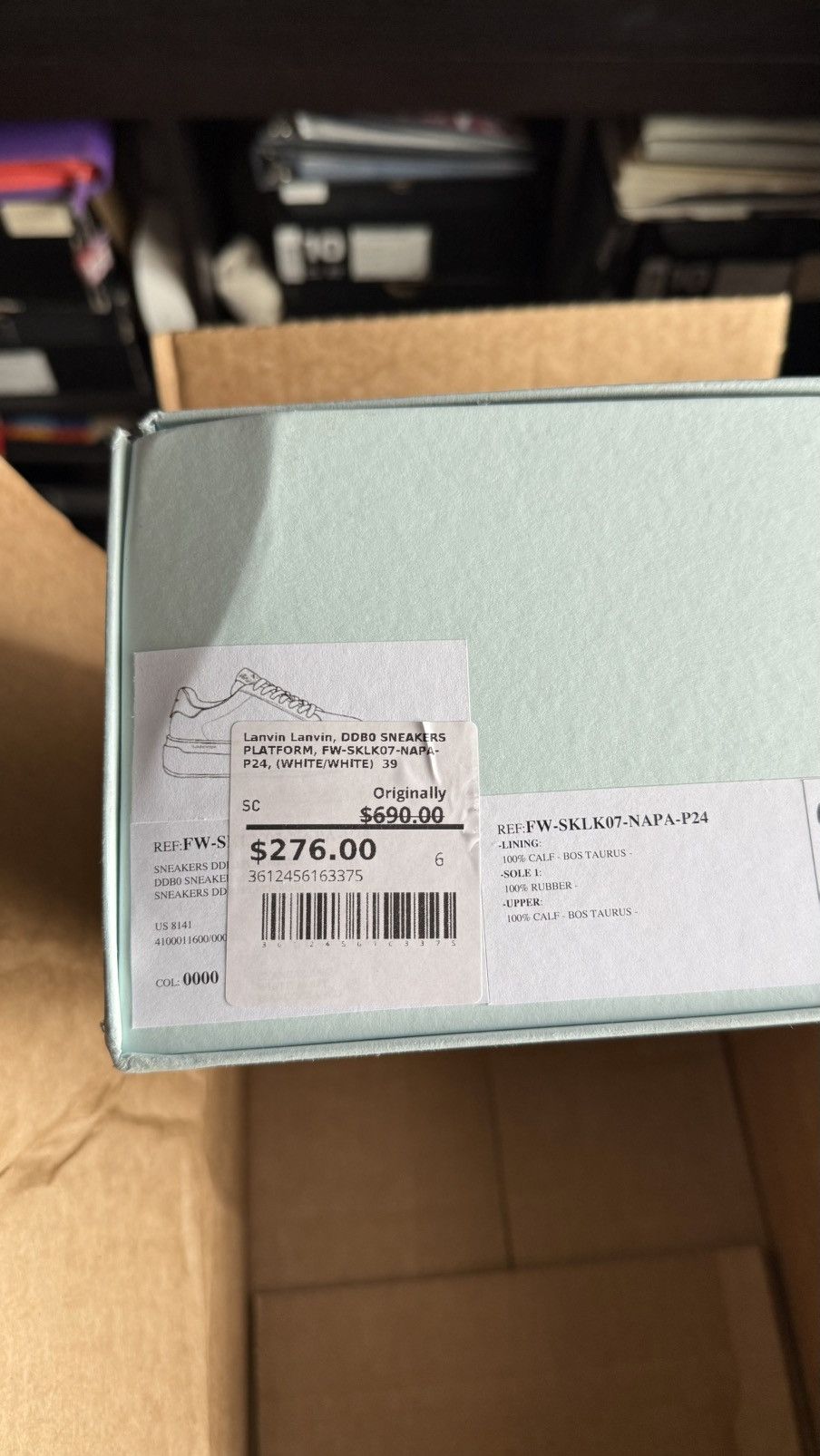 Lanvin Lanvin Paris Shoes DDB0 Size US 6.5 / EU 39-40 - 4 Thumbnail