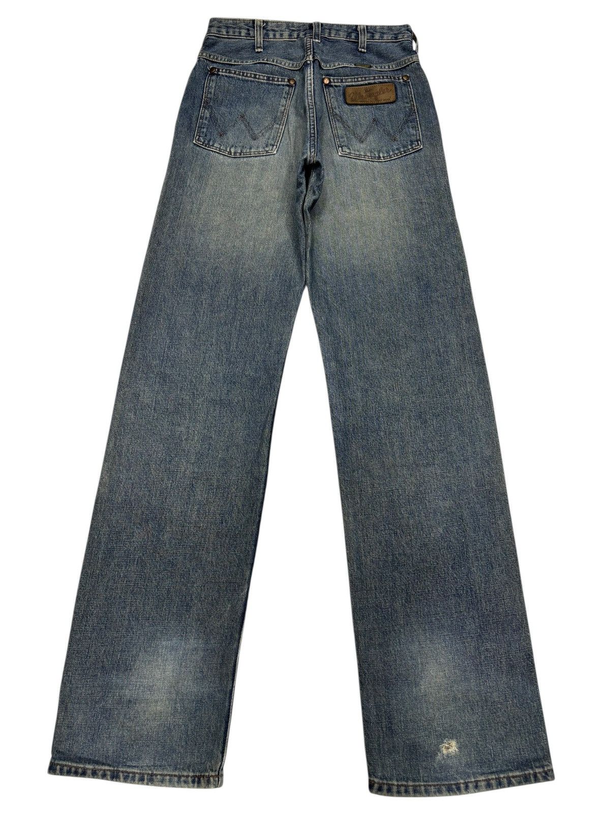 Kapital 💥VINTAGE WRANGLER LOOSE DISTRESSED DENIM JEANS Size US 27 - 8 Thumbnail