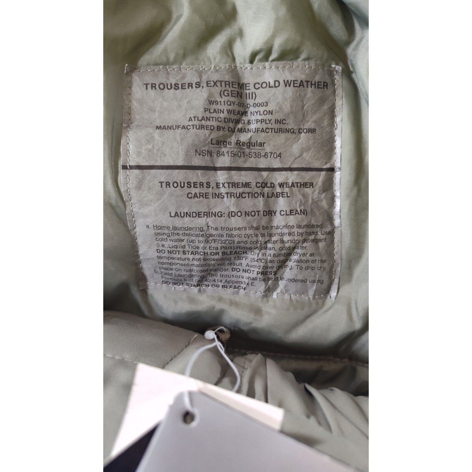 & Other Stories Primaloft Parka Extreme Cold Weather Pants Gen III L7 Large Size US L / EU 52-54 / 3 - 3 Thumbnail