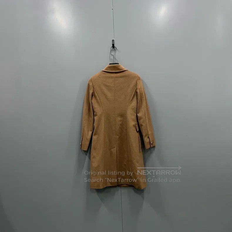 Max Mara Max Mara Beige Single-breasted Coat Size S / US 4 / IT 40 - 2 Thumbnail