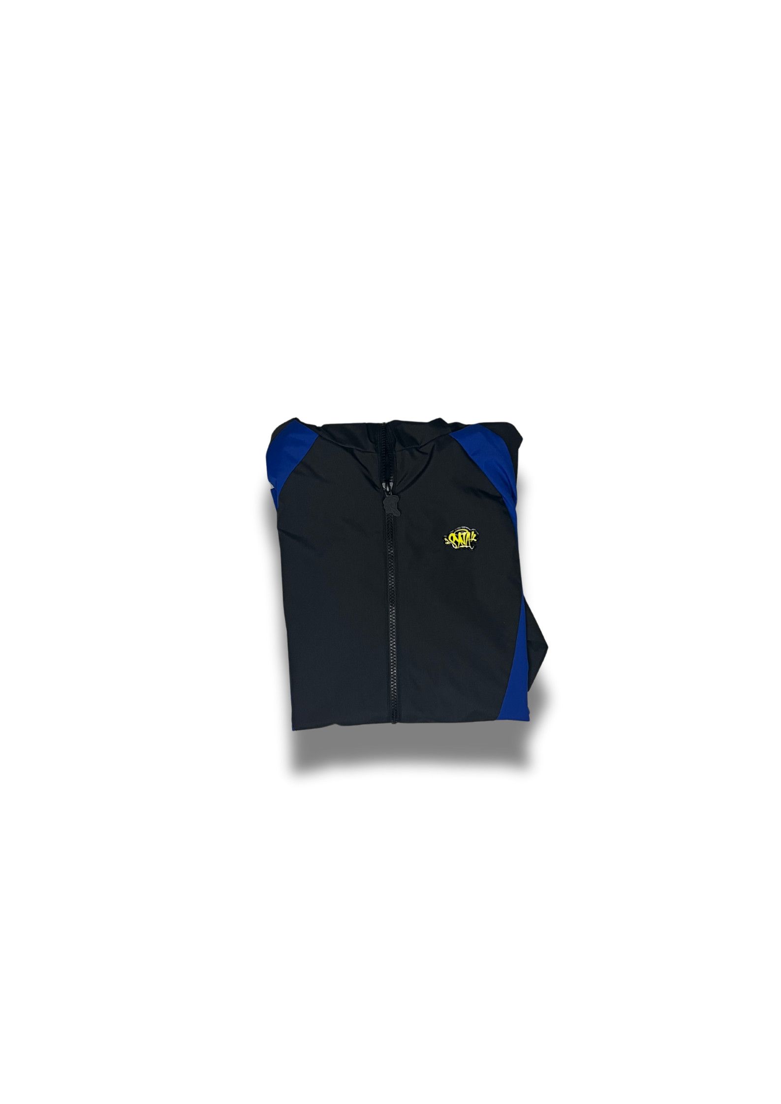 Syna World Syna World Shell TruckSuit ONLY TOP “BLACK / BLUE ” | Grailed