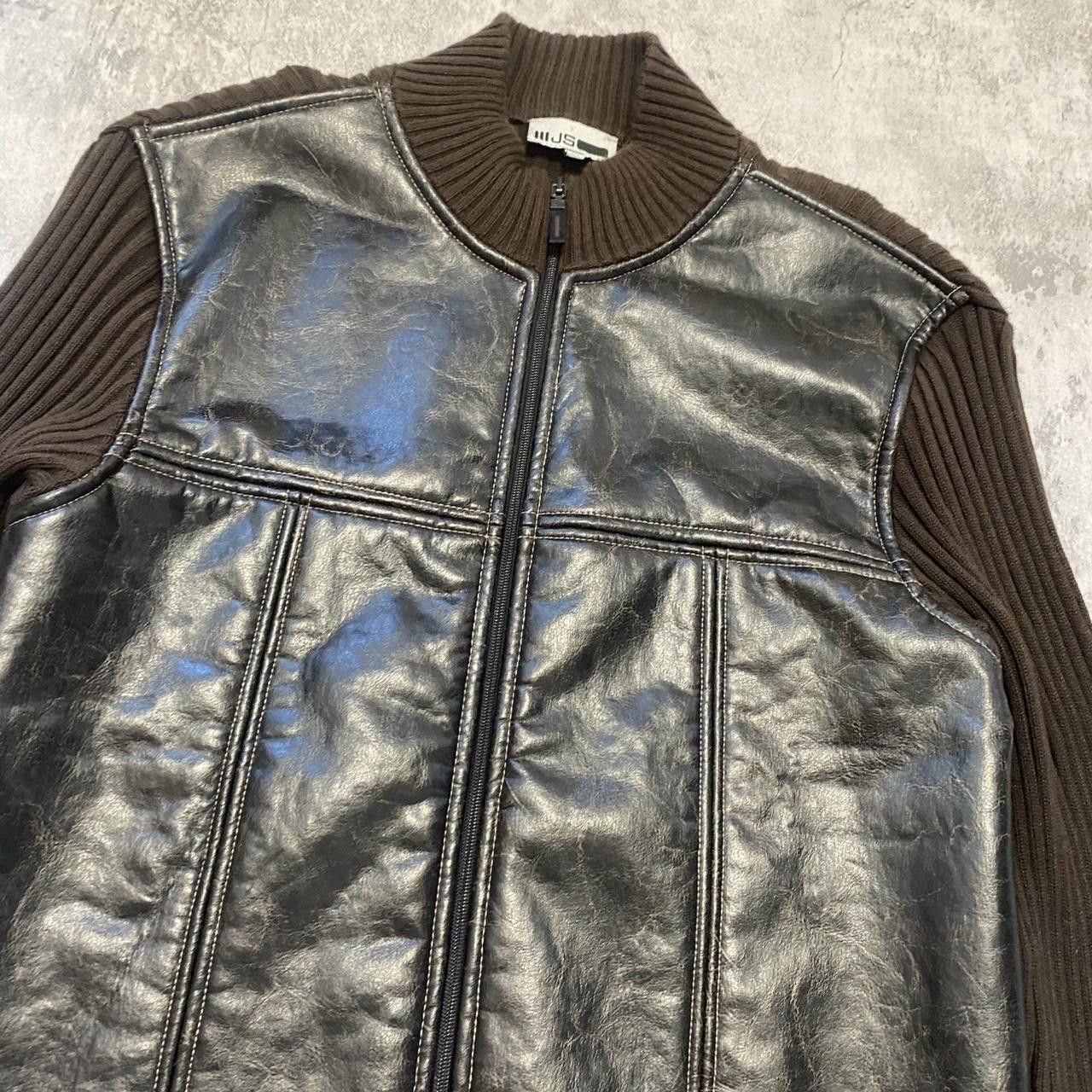 Other Wool y2k Sweater Vest Jacket Winter Leather rap hip hop Size M / US 6-8 / IT 42-44 - 3 Thumbnail