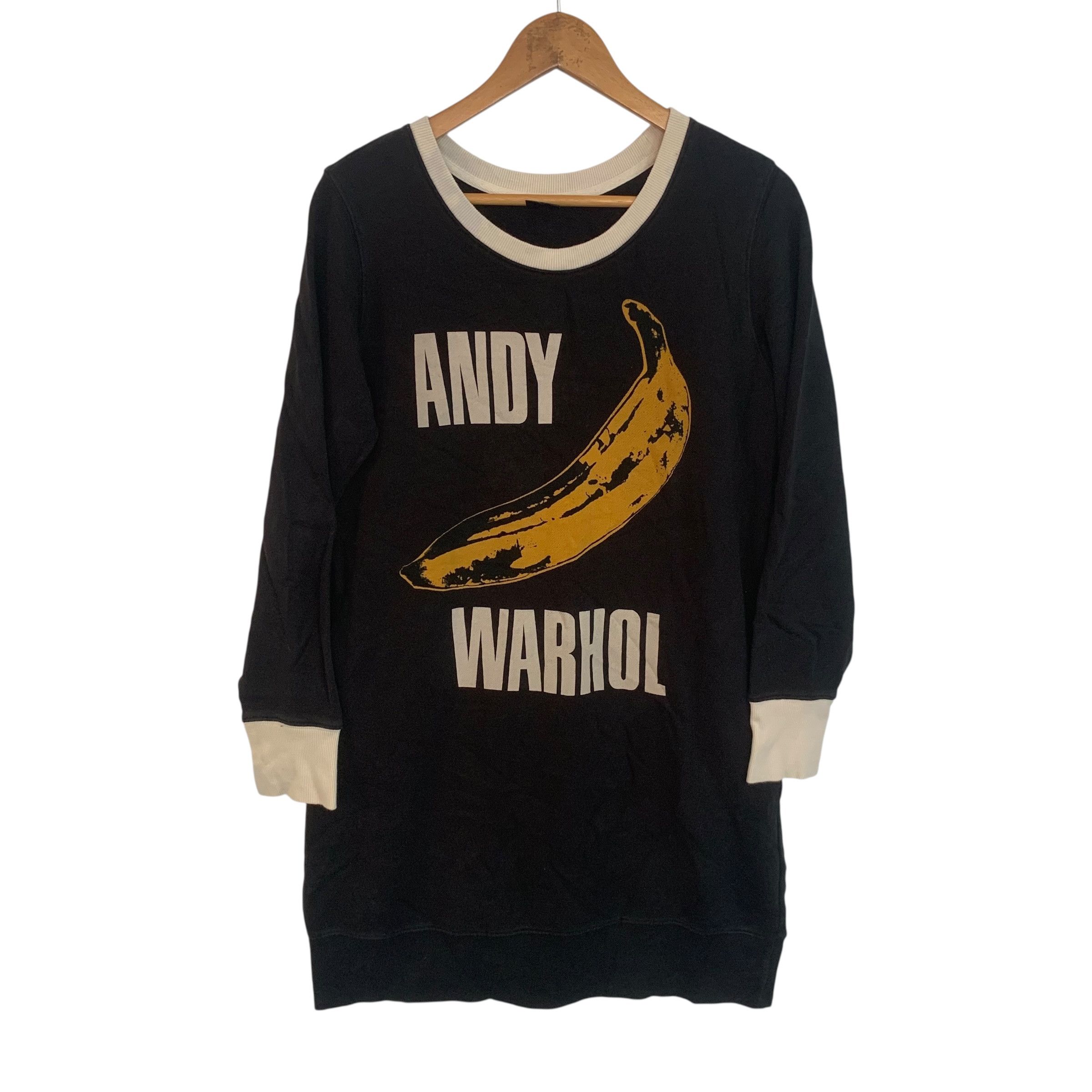 Andy Warhol Vintage Andy Warhol Long Sweatshirt Rare Size M / US 6-8 / IT 42-44 - 1 Thumbnail