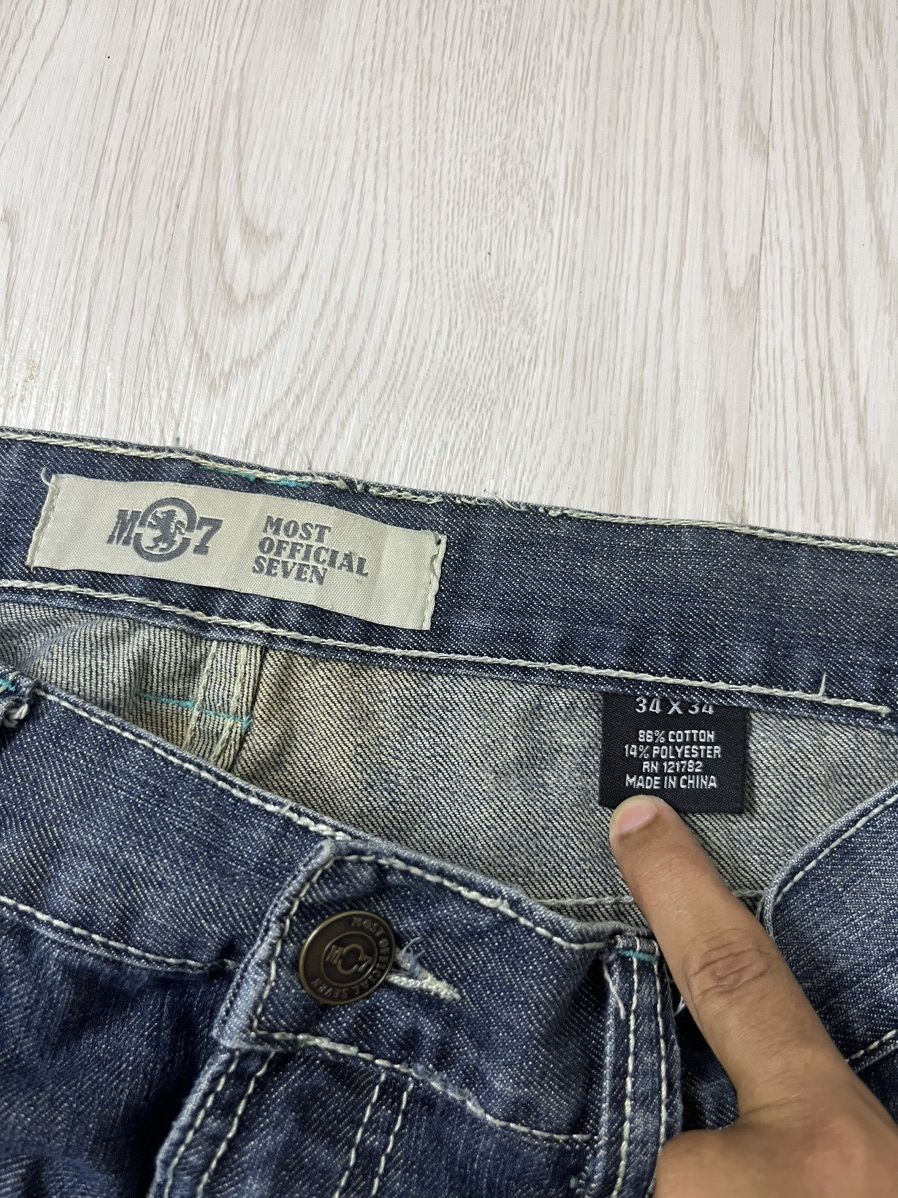 Ecko Unltd. × JNCO Vintage Y2K Most official Seven Jeans Size US 34 / EU 50 - 7 Thumbnail