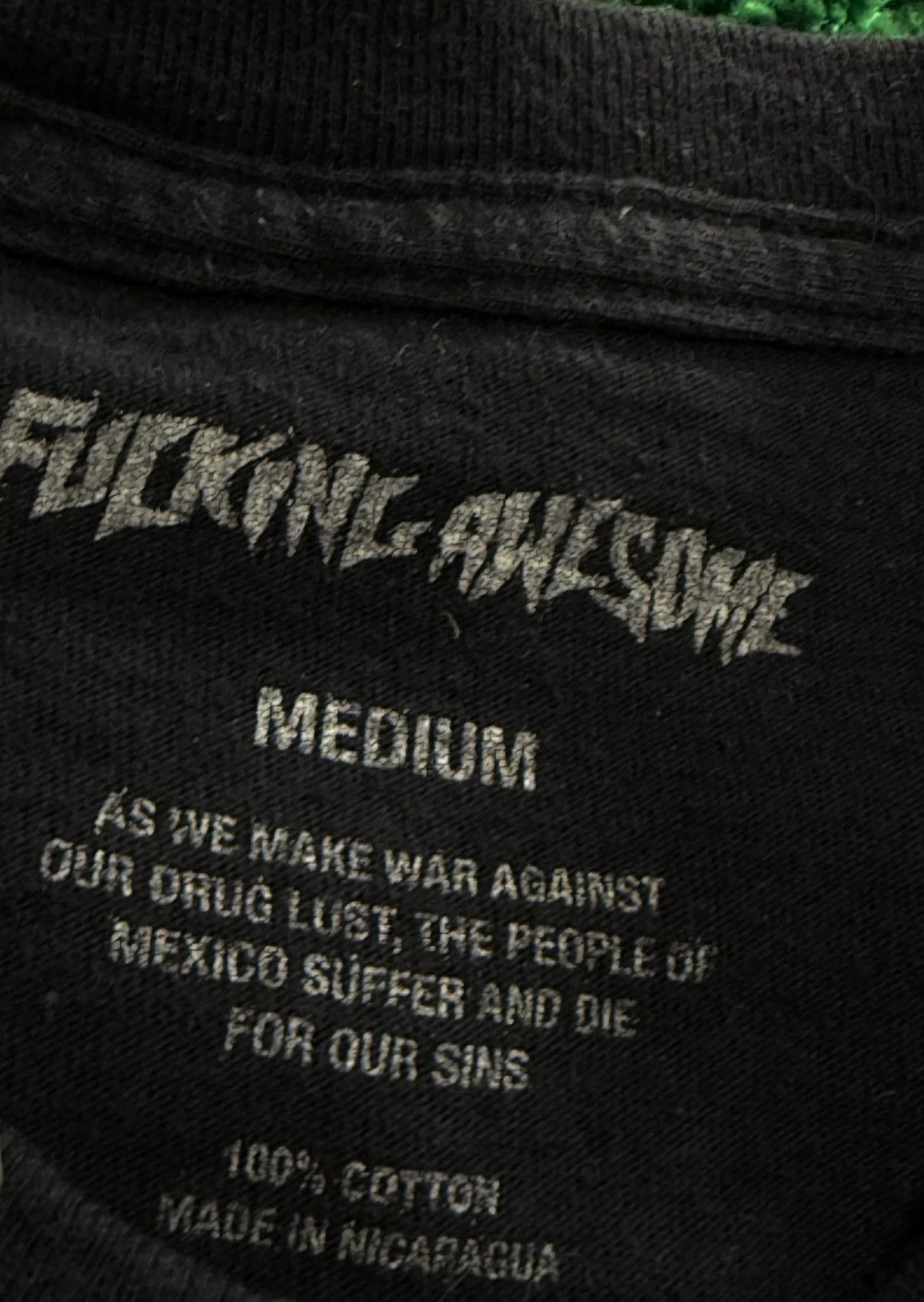 Fucking Awesome Fucking Awesome Hollywood Store Pocket Tee Black Medium Size US M / EU 48-50 / 2 - 6 Thumbnail