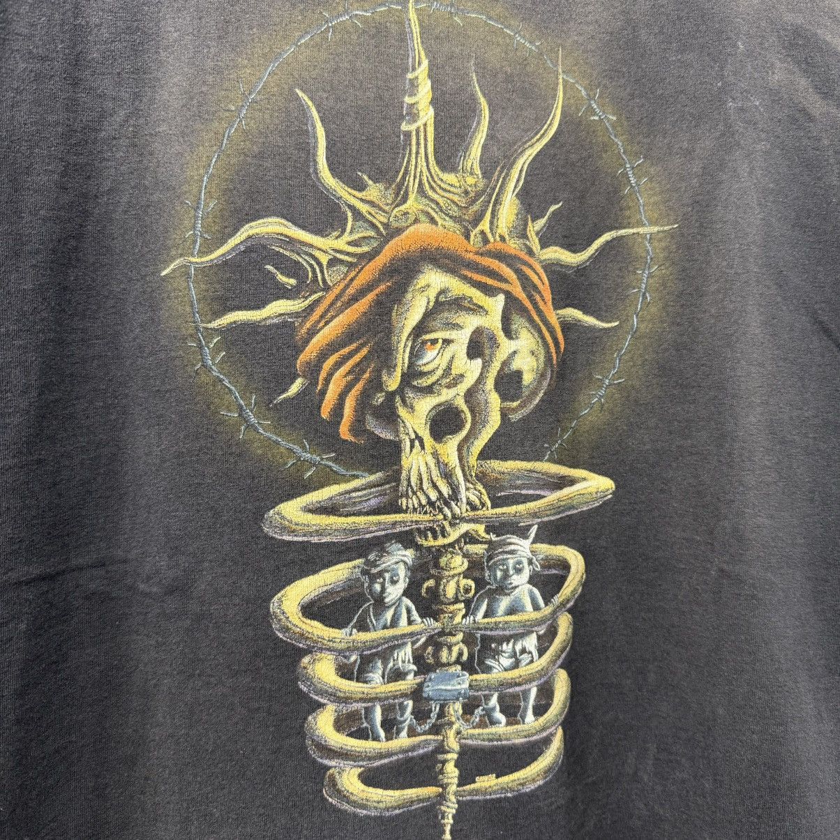 Band Tees × Megadeth × Vintage Vintage 1995 Megadeth Youthanasia North America Tour Tee Size US XL / EU 56 / 4 - 9 Thumbnail