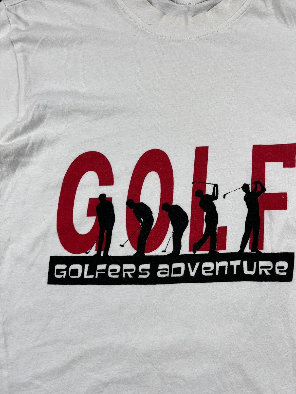 Vintage Vintage Y2K Golfers Adventure big logo tee streetwear Size US S / EU 44-46 / 1 - 4 Thumbnail