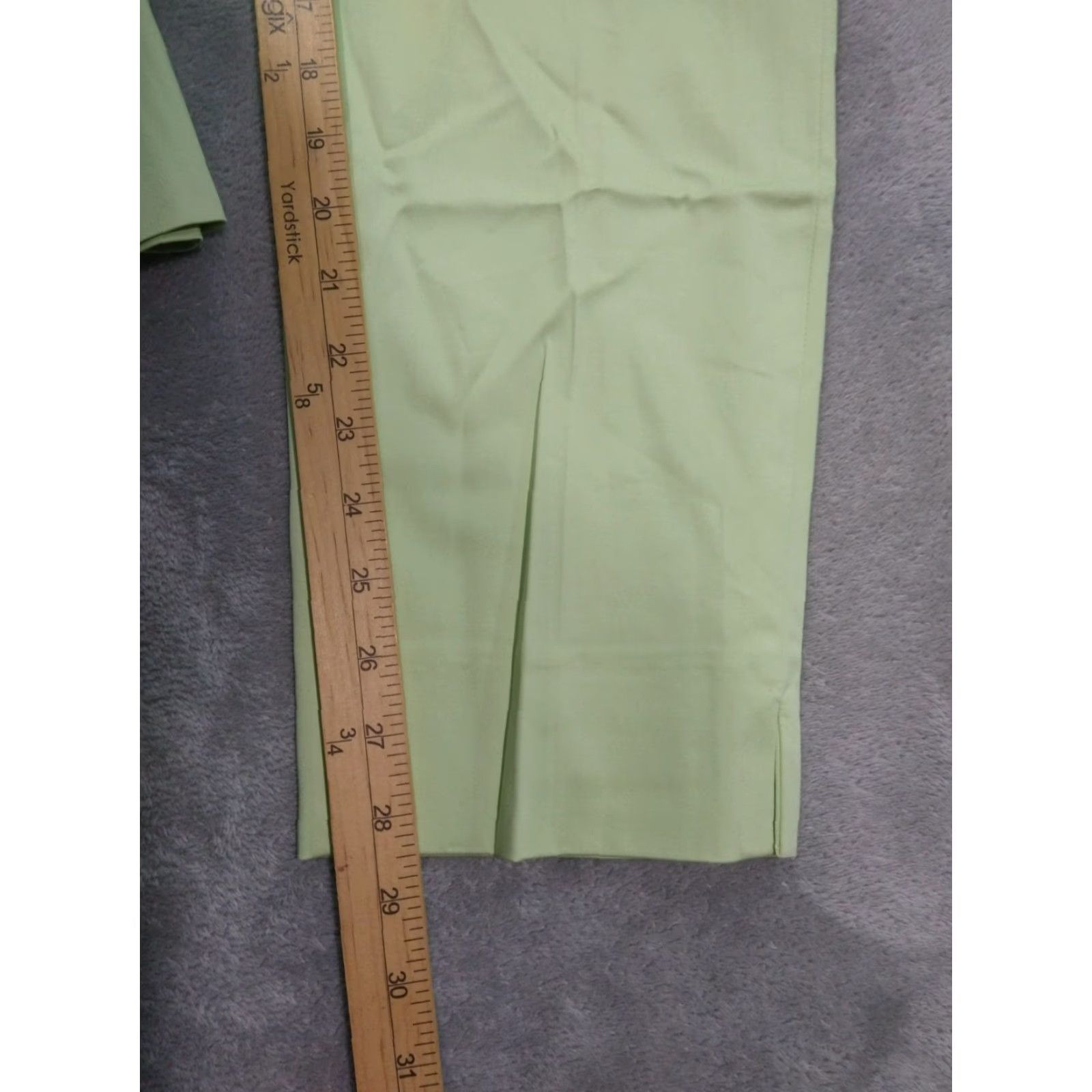 Brooks Brothers Brooks Brothers Pants Womens 12 Green Natalie Fit Flat Front Pull On Stretch Dress Pants City Preppy 90s Mens? Size 34" / US 12 / IT 48 - 5 Thumbnail
