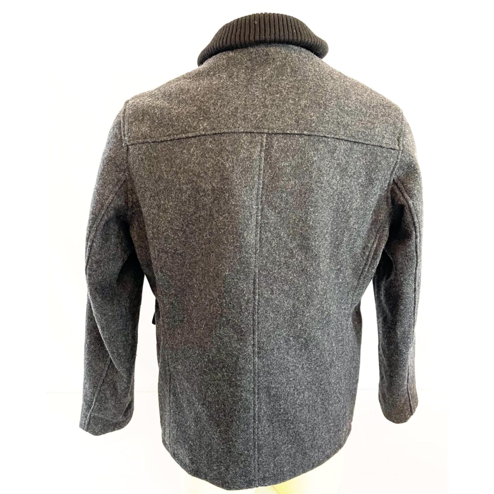 Schott VINTAGE Schott NYC N-5A Mens Large Wool Flying Jacket Flight USA 1860 Pockets Bomber Size US L / EU 52-54 / 3 - 3 Thumbnail