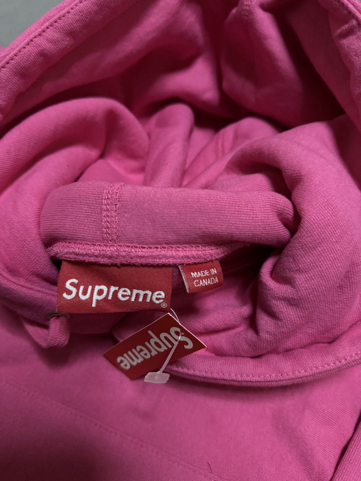 Supreme Supreme fw17 pale lime on pink magenta box logo hoodie Size US M / EU 48-50 / 2 - 3 Thumbnail