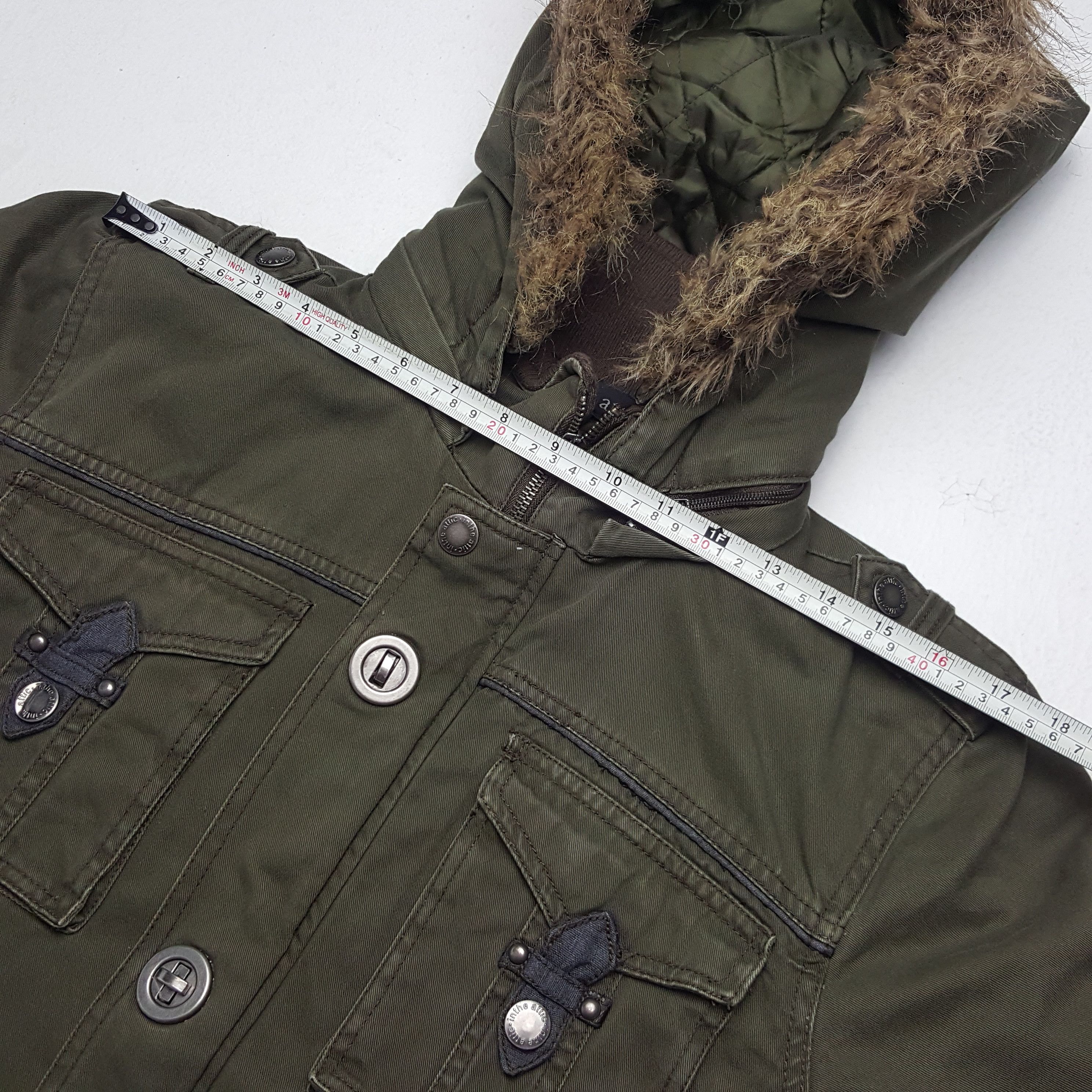 In The Attic × Japanese Brand × Vintage Vintage In The Attic Japanese Zipper Hoodie Parkas Jacket Size US M / EU 48-50 / 2 - 5 Thumbnail