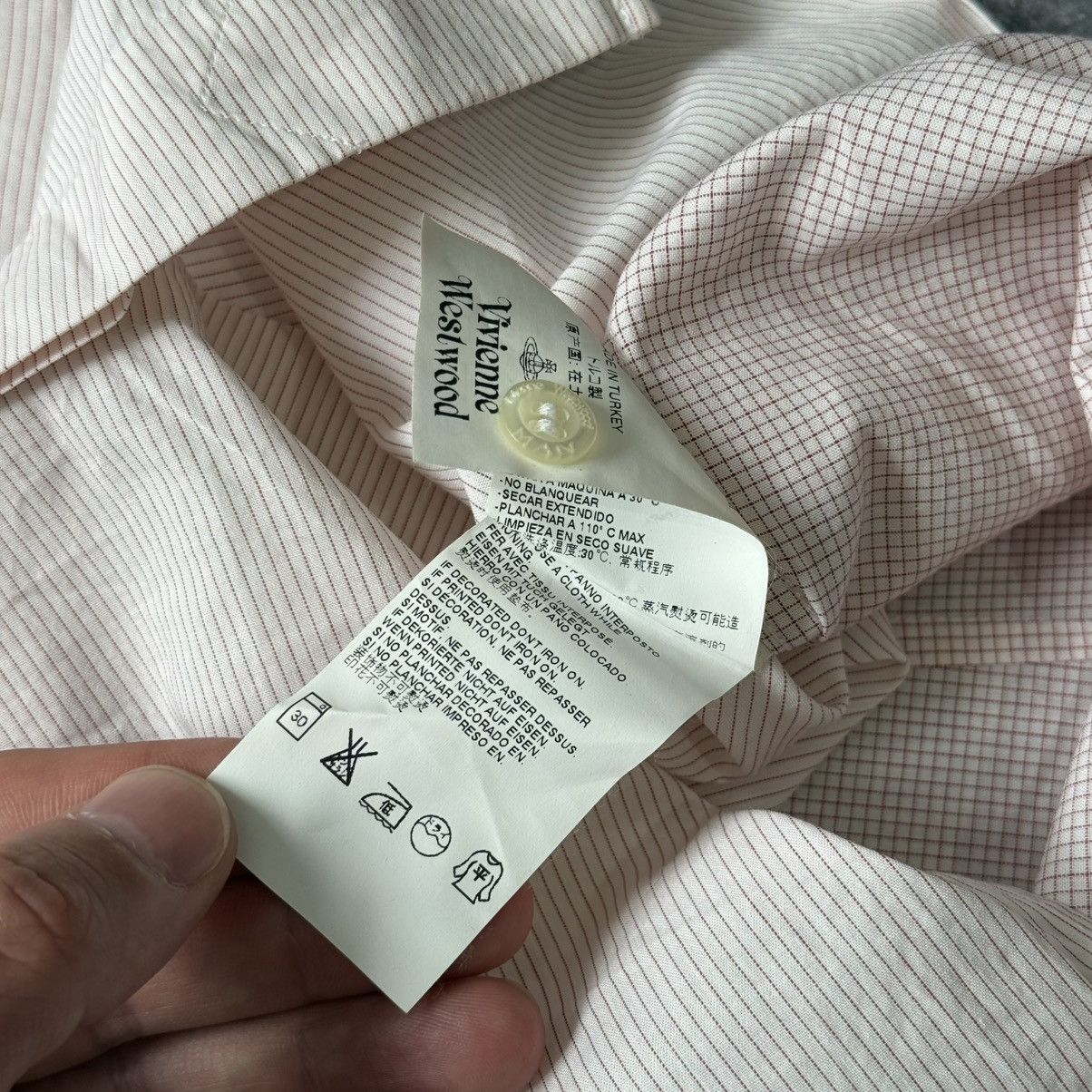 Vivienne Westwood Vivienne Westwood MAN Shirt Button Up Short Sleeve Size US L / EU 52-54 / 3 - 12 Thumbnail