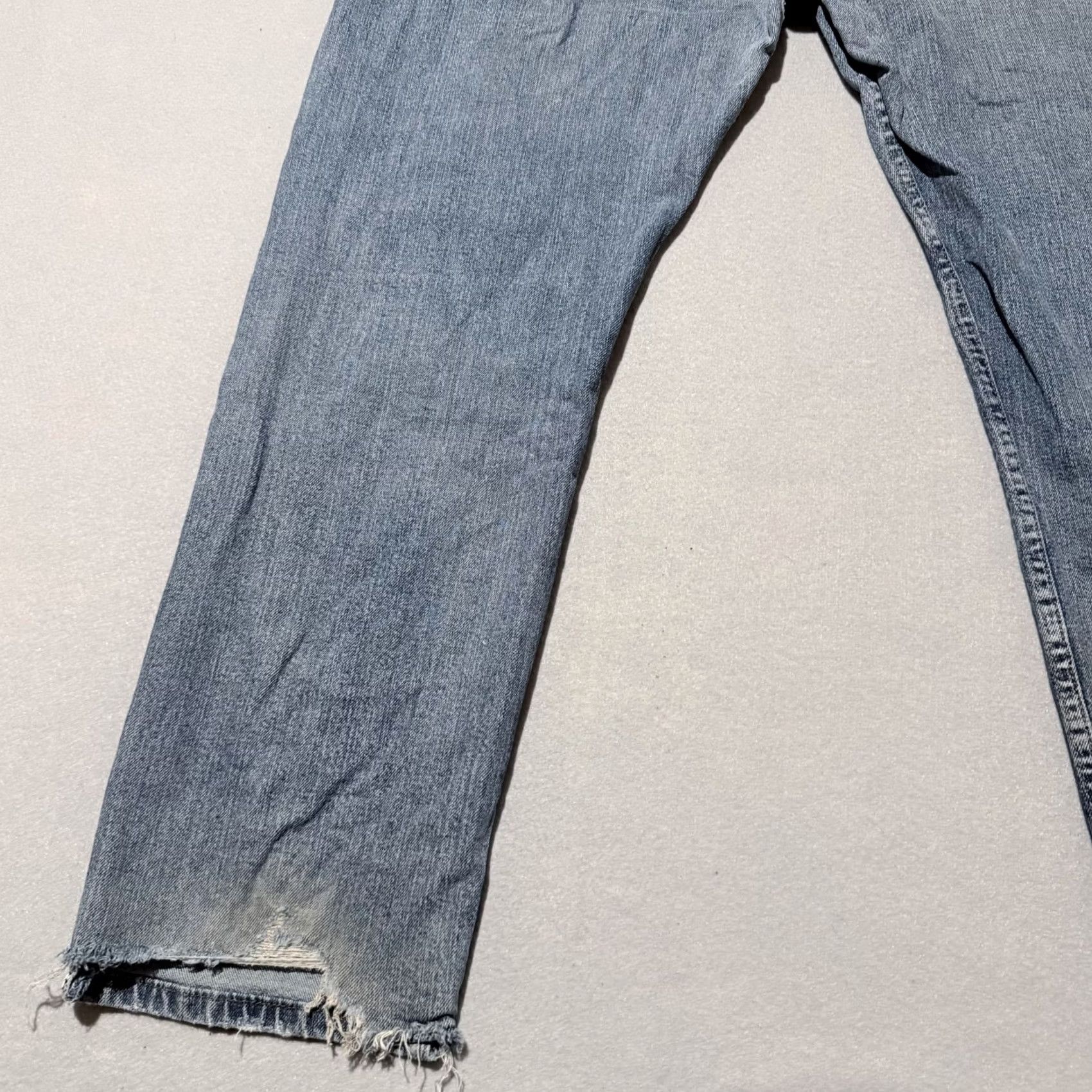 Wrangler Wrangler Jeans Men’s Blue Denim Stretch Pockets Mid Rise Hipster - 40x29 Jeans Size US 40 / EU 56 - 7 Thumbnail