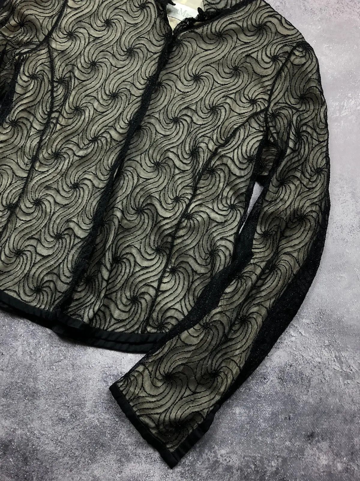 Max Mara MAX MARA Made in Italy Longsleeve Blazer With Patterns Y2k Size S / US 4 / IT 40 - 2 Thumbnail