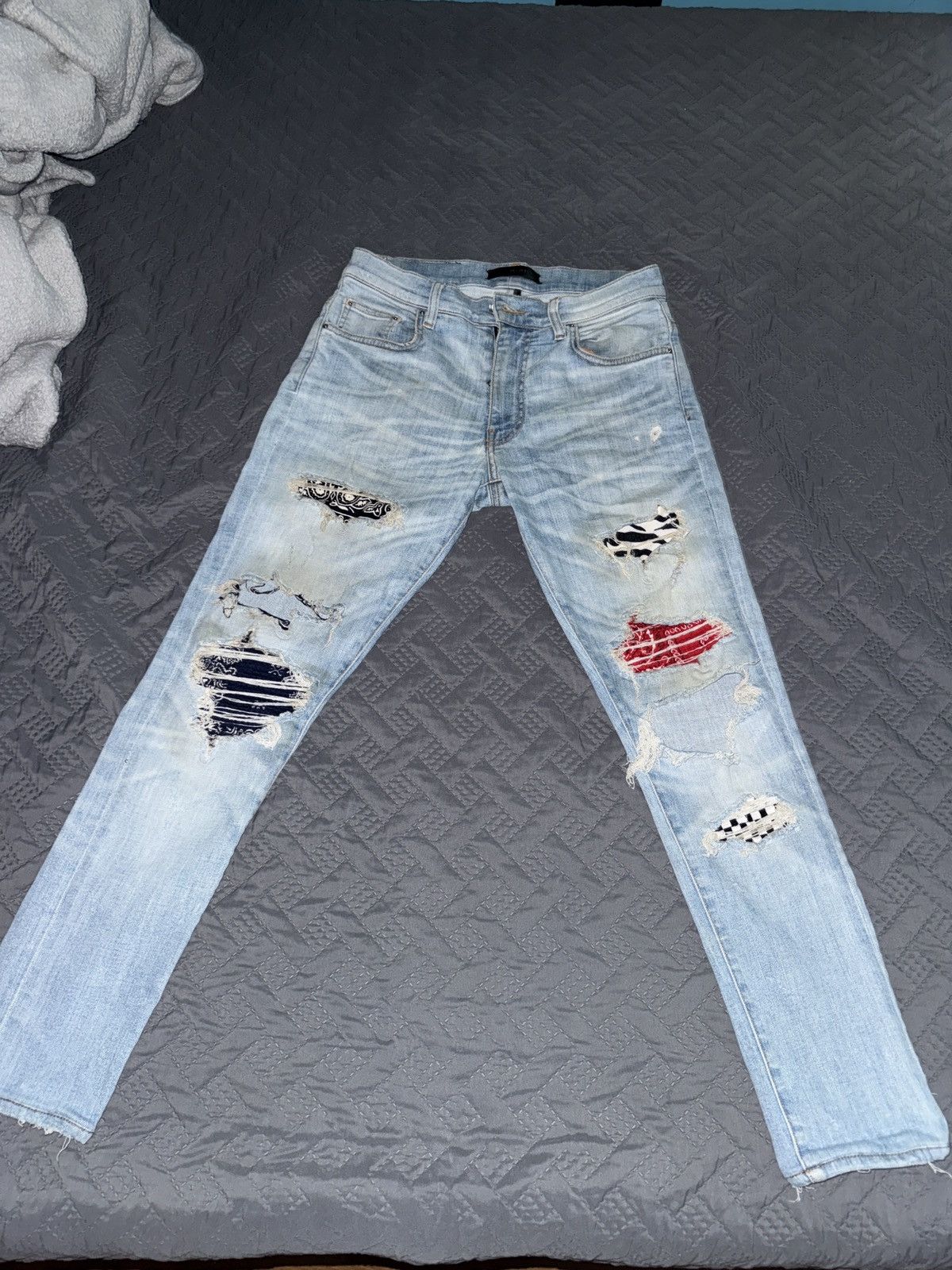 Amiri Amiri Art patch jeans size 29 Size US 29 - 1 Thumbnail