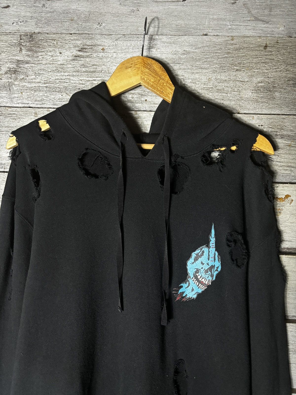 Ben Taverniti Unravel Project Ben Taverniti Unravel Project Oversize Distressed Hoodie Size US M / EU 48-50 / 2 - 3 Thumbnail